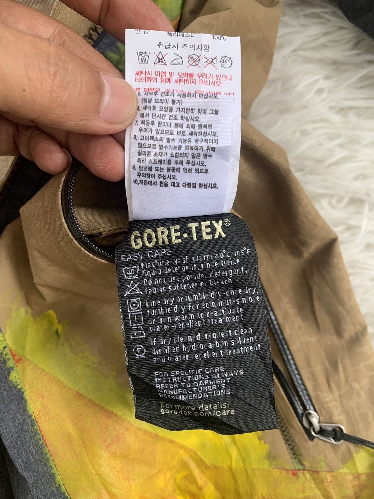 Goretex Cozy Paint Multicolor Eider Xenium Goretex Jacket Hooded Size US M / EU 48-50 / 2 - 19 Thumbnail