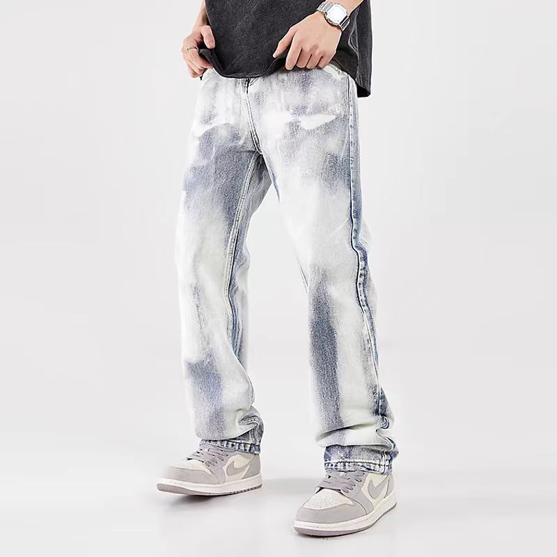 Jean Street-style distressed and faded jeans Size US 30 / EU 46 - 3 Thumbnail