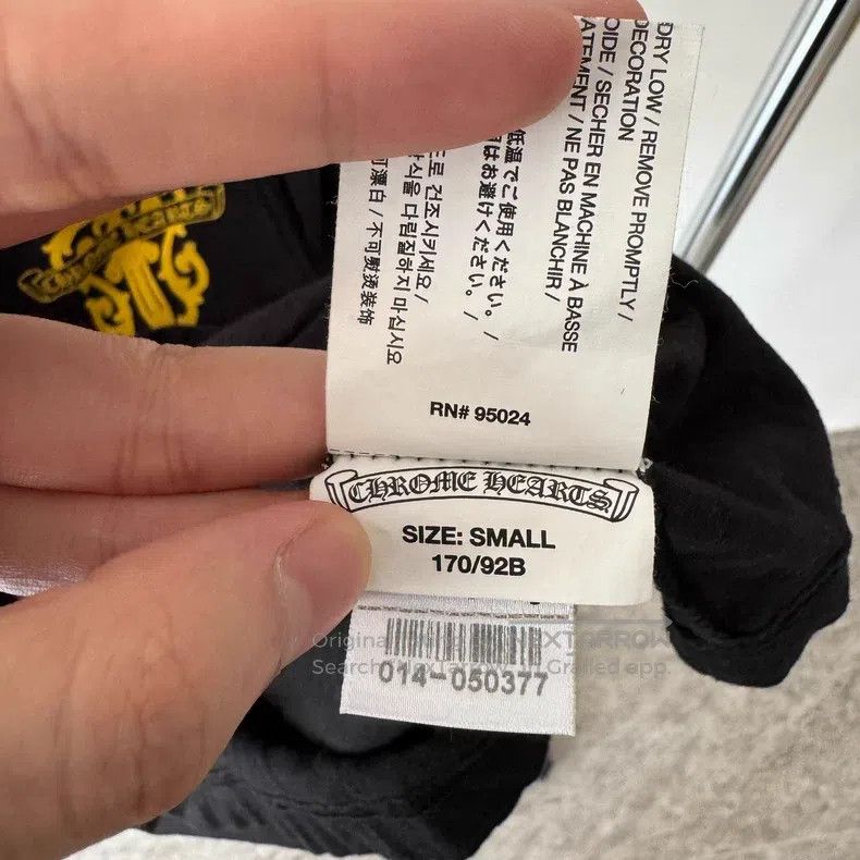 Chrome Hearts CHROME HEARTS Size S Black and yellow sword short sleeve Size US S / EU 44-46 / 1 - 6 Thumbnail