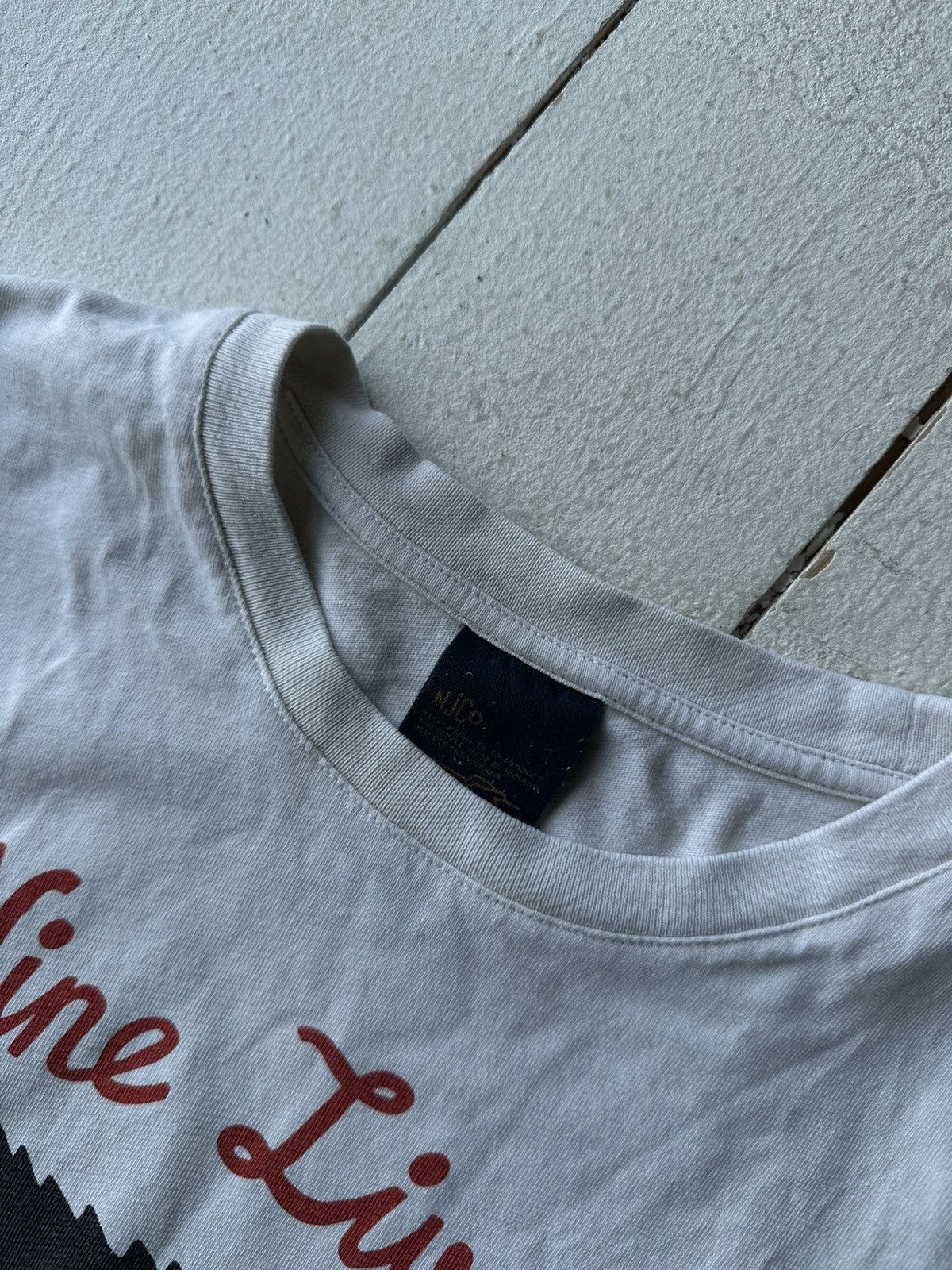 Nudie Jeans 🚨Y2K Big Logo NUDIE JEANS NINE LIVES T-shirt Avant Garde Size US S / EU 44-46 / 1 - 6 Thumbnail