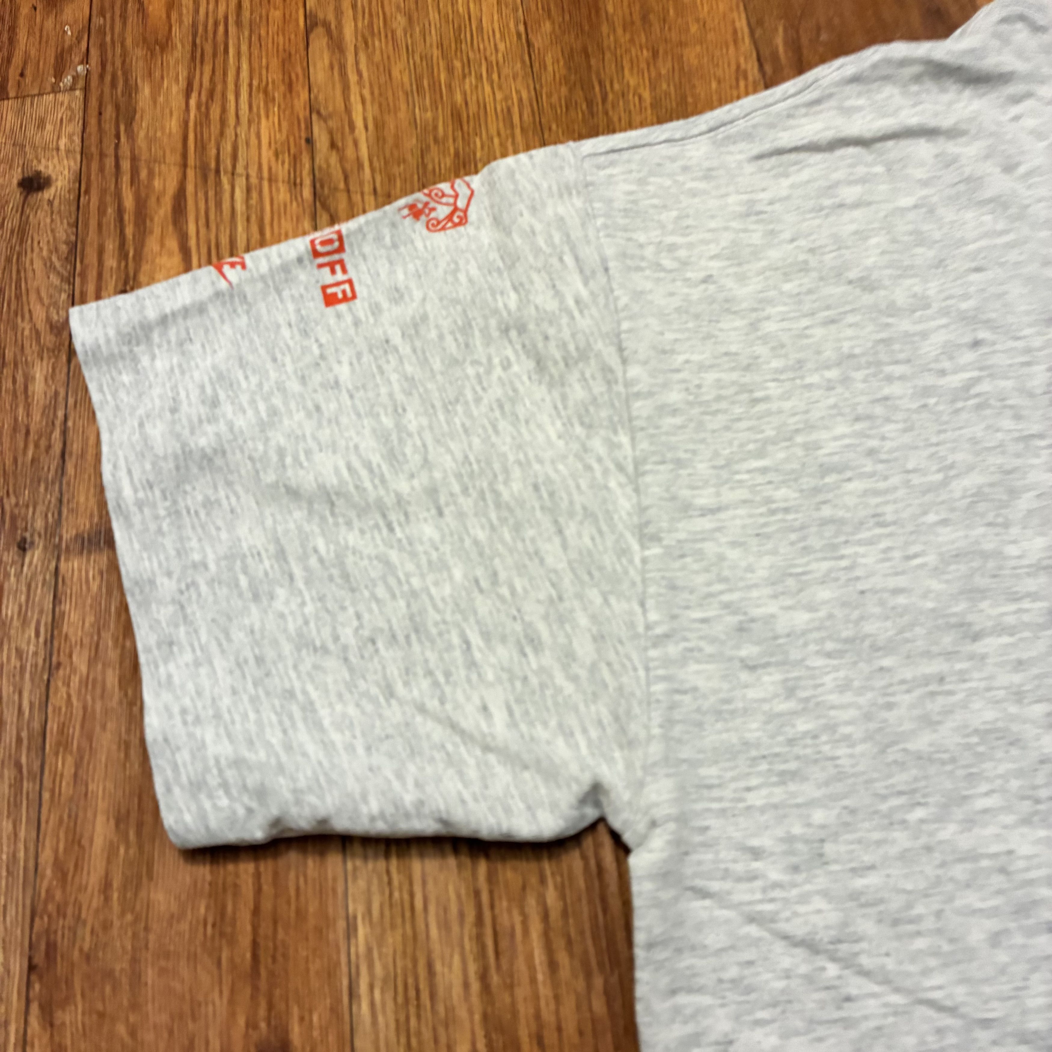 Nike Vintage Nike Gray Tag Run Off 1991 Art Print Tee Made in USA Size US M / EU 48-50 / 2 - 5 Thumbnail