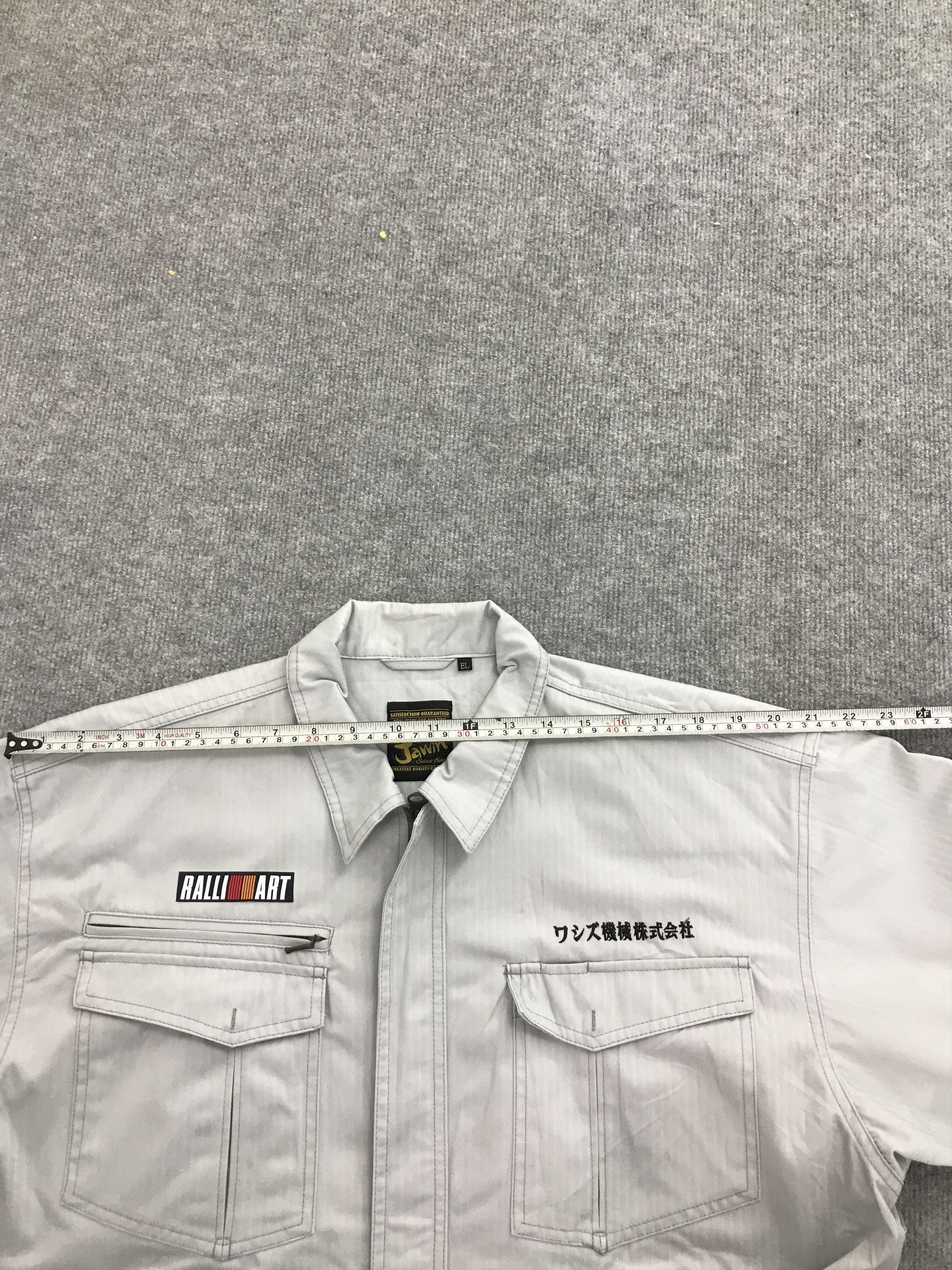 Japanese Brand MITSUBISHI RACING WORK UNIFORM CUSTOM JACKET Size US L / EU 52-54 / 3 - 7 Thumbnail