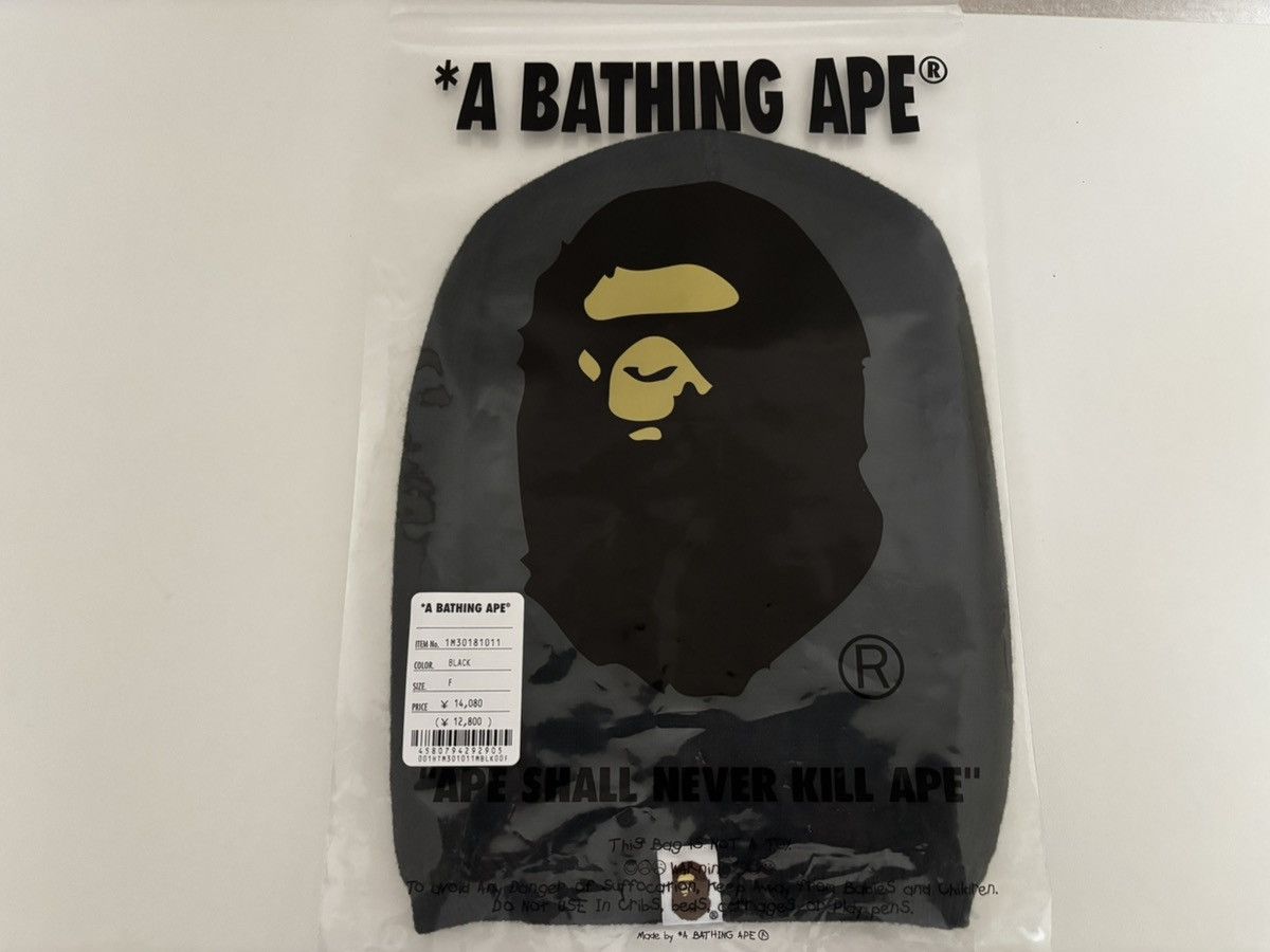 Bape Authentic ape bape crystal shark knit cap beanie new Size ONE SIZE - 11 Thumbnail