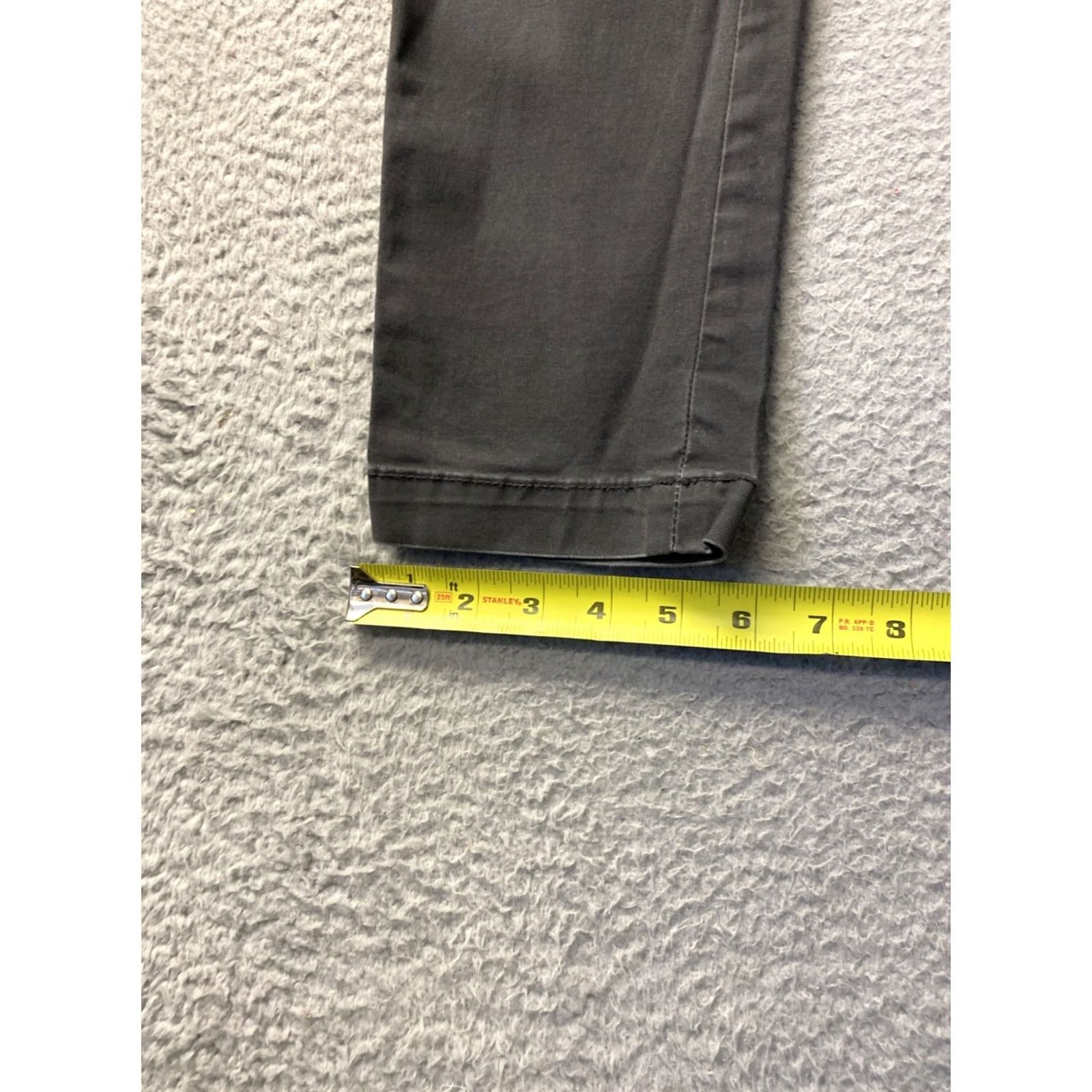 Banana Republic Banana Republic Pants Chino Men 28x28 Gray Solid Slash Pocket Cotton Mens Size US 28 / EU 44 - 5 Thumbnail