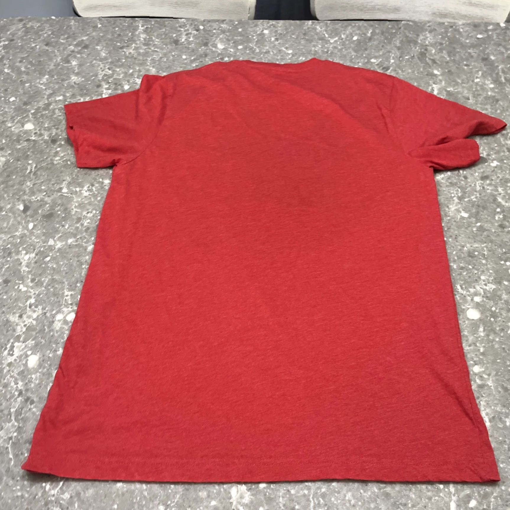 Vintage Homage T-Shirt Men Crew Neck Short Sleeve Red Size L Baseball Graphic Print USA Sports Jersey Cotton Polyester All Seasons Size US L / EU 52-54 / 3 - 7 Thumbnail