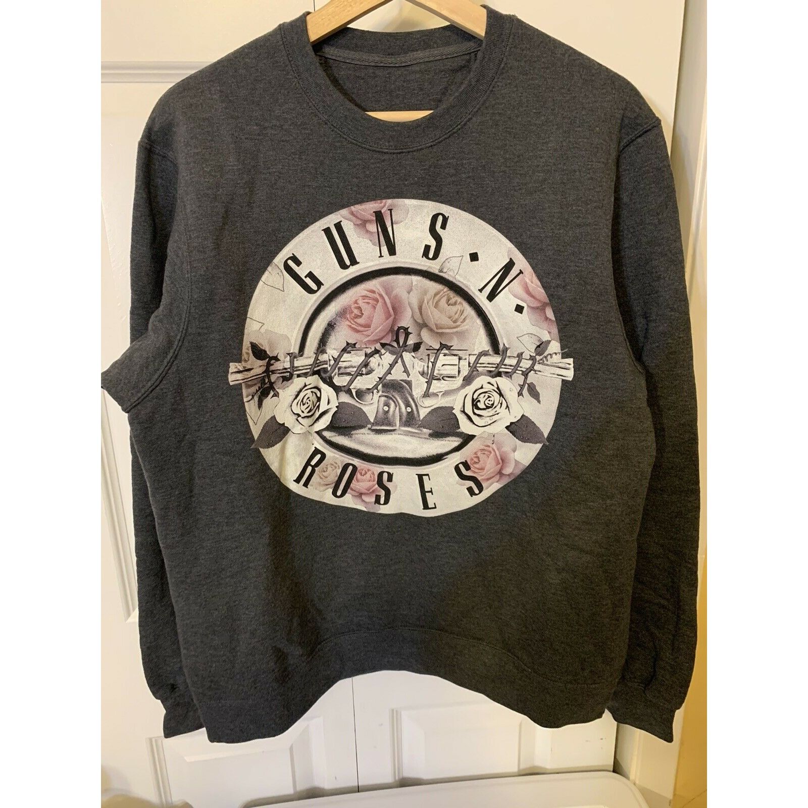 Bravado Guns N Roses Sweatshirt Gray Sz XL Bravado 2009 Size US XL / EU 56 / 4 - 3 Thumbnail