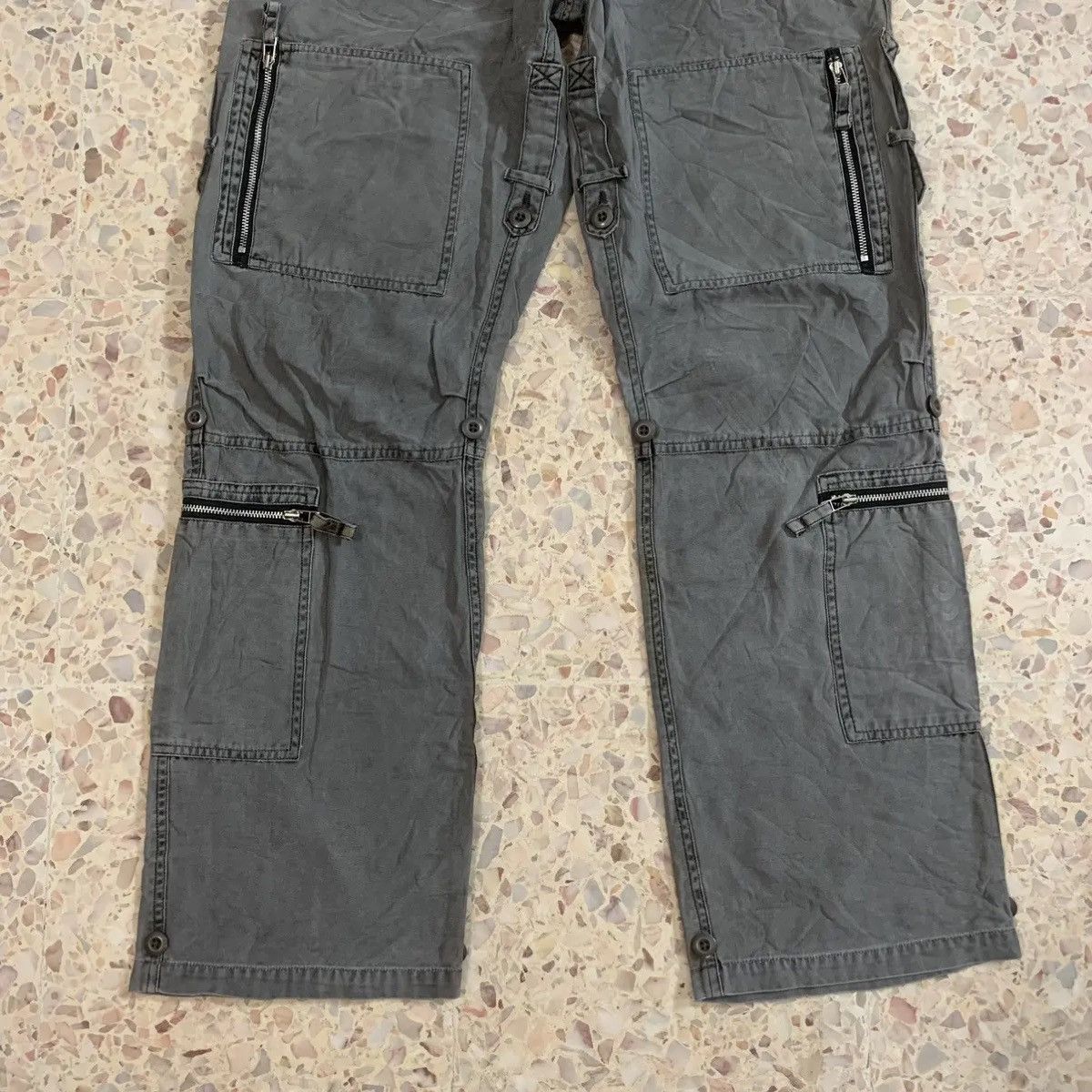 20471120 ⚡️ FLASH DEAL ⚡️RESCUE SQUAD Utility Multipocket Faded Cargo Size US 30 / EU 46 - 4 Thumbnail