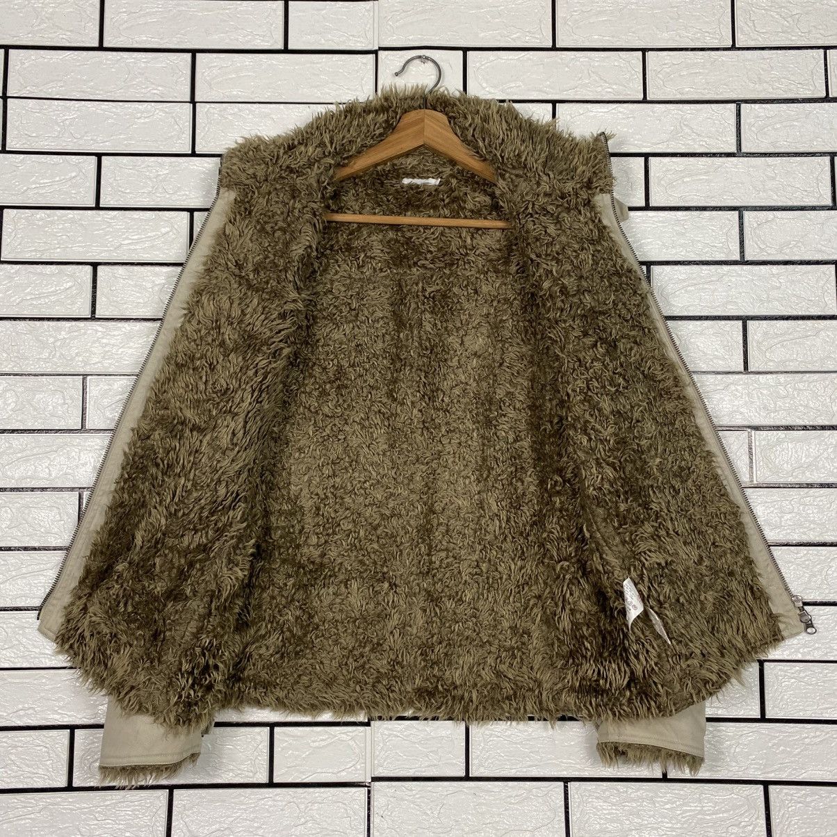 Japanese Brand 📌Vintage Deck Jacket Inapt Blanket Shearling Issey Miyake Size US M / EU 48-50 / 2 - 15 Thumbnail