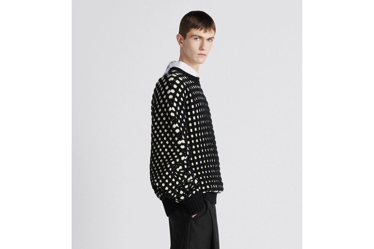 Dior o1bcso1str0125 Round-Neck Sweater in Black Size US S / EU 44-46 / 1 - 6 Thumbnail