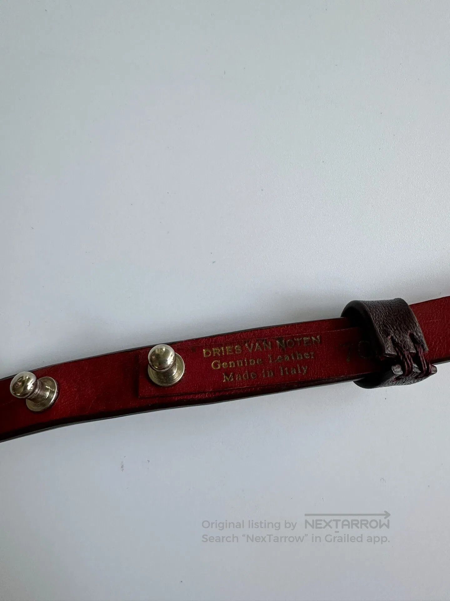 Dries Van Noten DRIES VAN NOTEN Colorful pearl belt; leather belt| Size ONE SIZE - 5 Thumbnail
