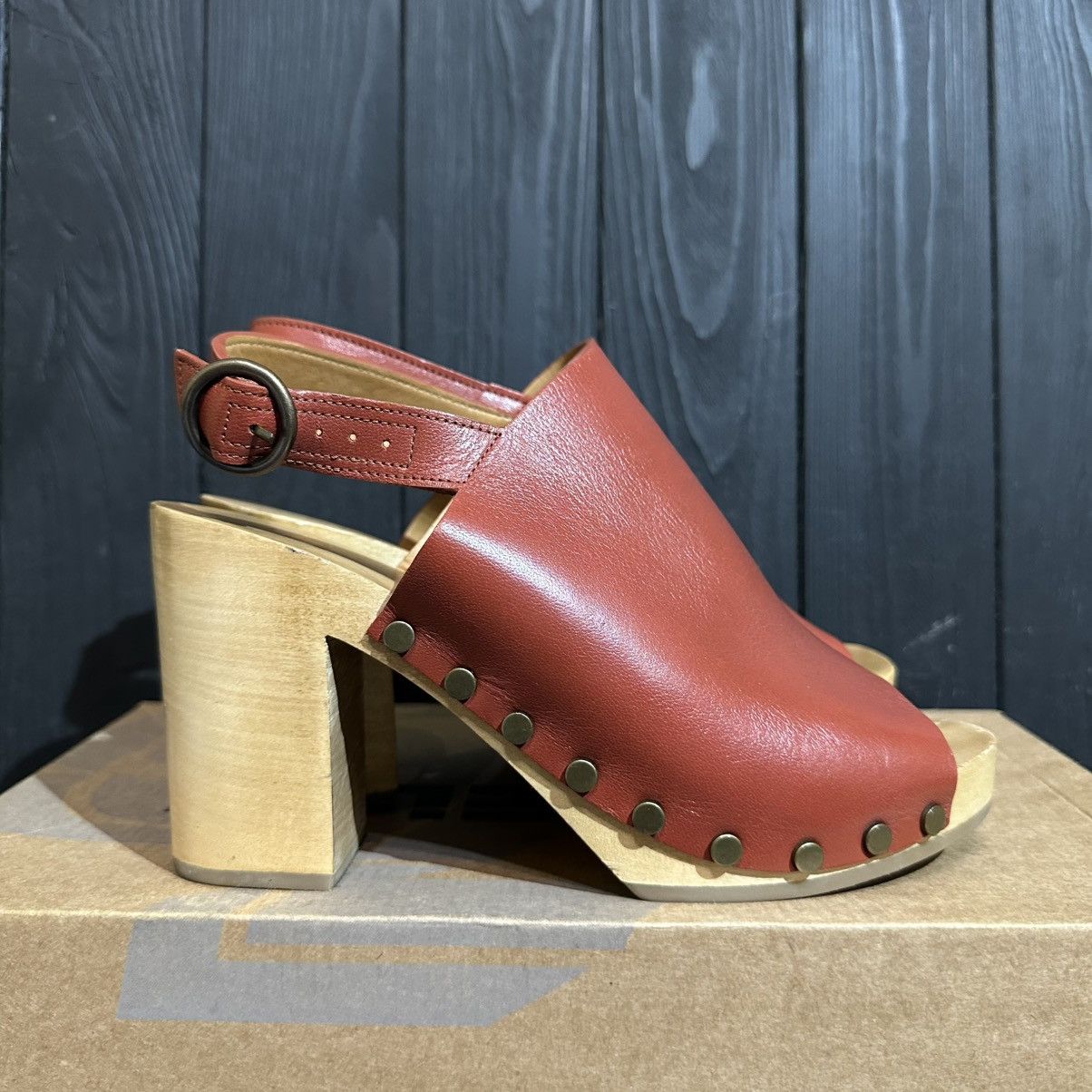 Sezane Sezane Clogs Leather Heels Size 37eu 6.5us 4UK Size US 7 / IT 37 - 1 Thumbnail