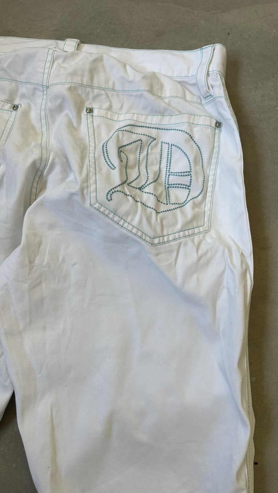 Japanese Brand VINTAGE DANCE WITH DRAGON KYOTO JAPAN CASUAL PANT Size US 32 / EU 48 - 14 Thumbnail