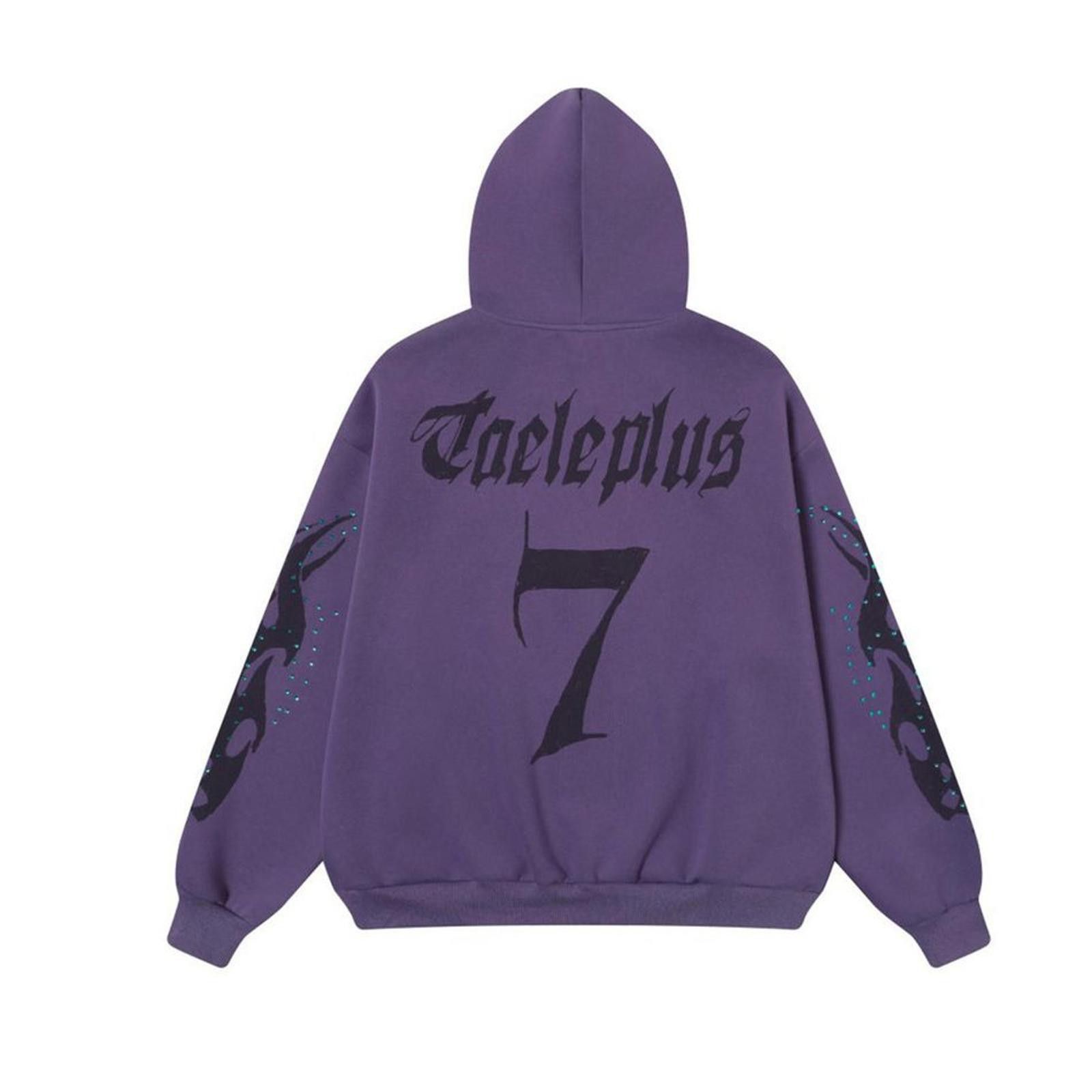Japanese Brand Tribal Flame Rhinestone Zip Hoodie Size M / US 6-8 / IT 42-44 - 8 Thumbnail
