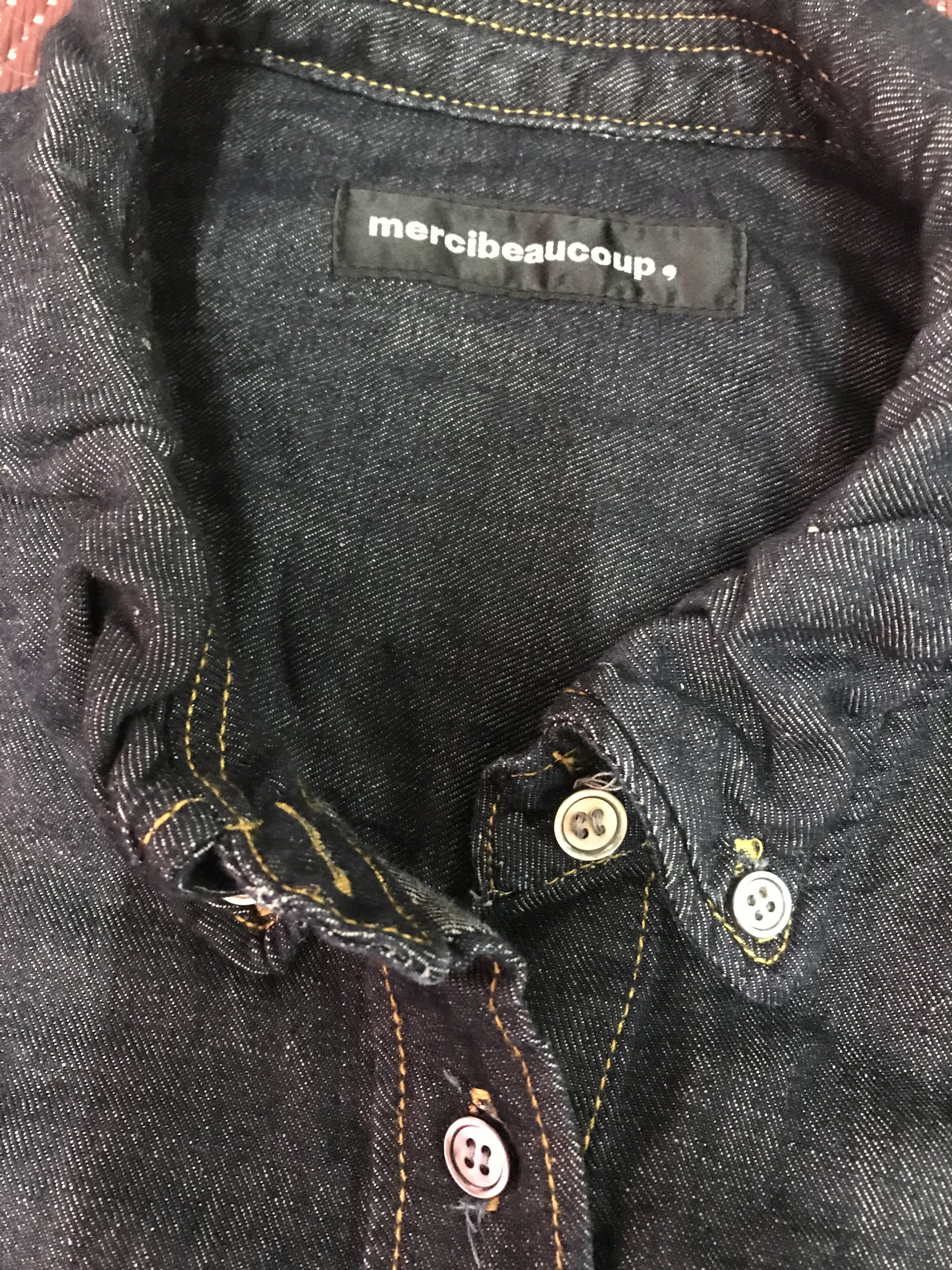 mercibeaucoup Mercibeaucoup Denim Blue Jacket Size US XXL / EU 58 / 5 - 4 Thumbnail