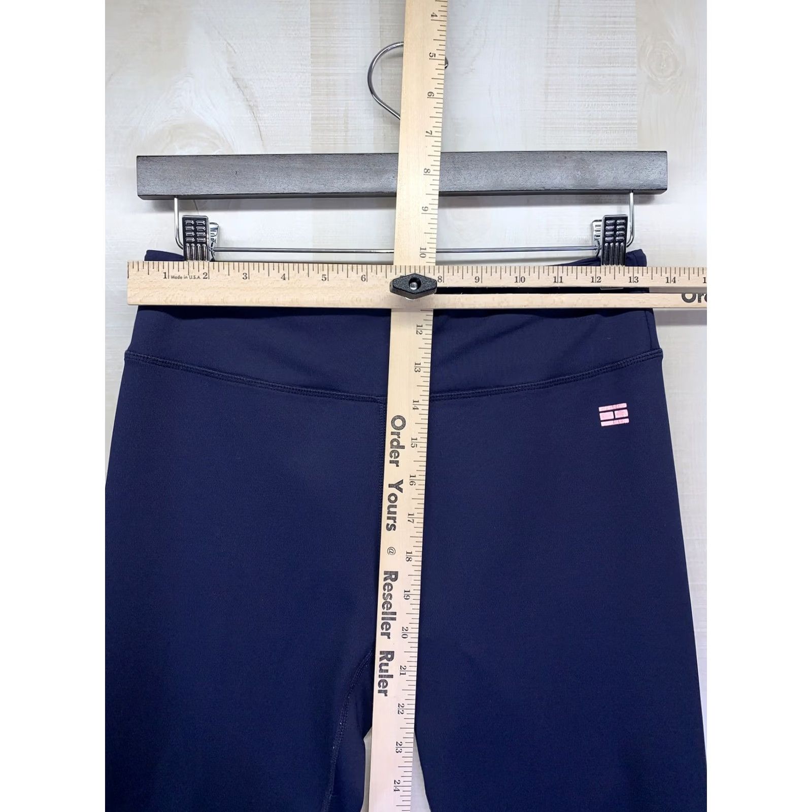 Tommy Hilfiger Tommy Hilfiger Women’s M Blue Crop Workout Legging Activewear-4179 Size 32" / US 10 / IT 46 - 2 Thumbnail