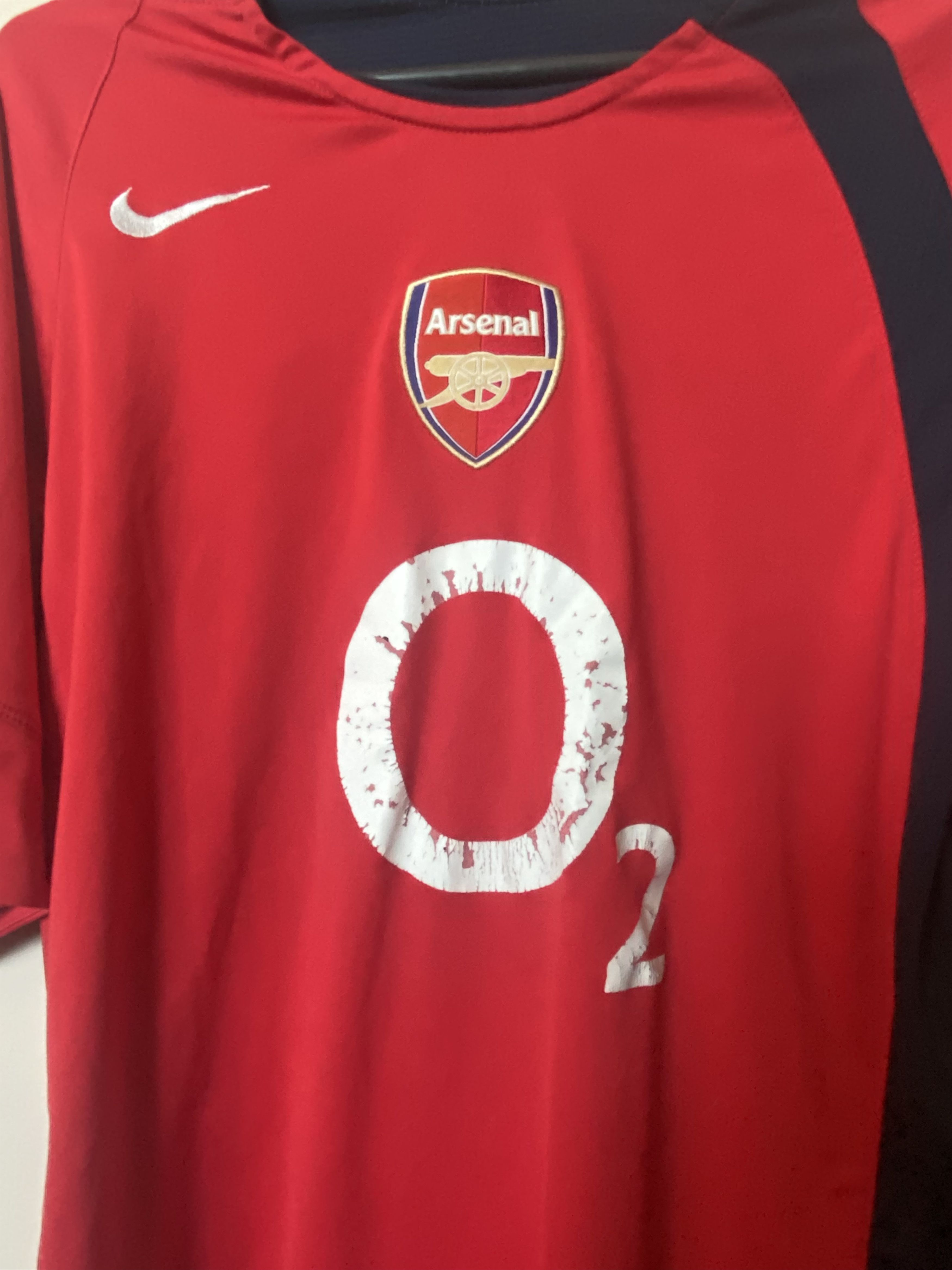 Nike Vintage ARSENAL LONDON F.C. 2004 - 2005 - Nike - L - UNIQUE Size US L / EU 52-54 / 3 - 3 Thumbnail