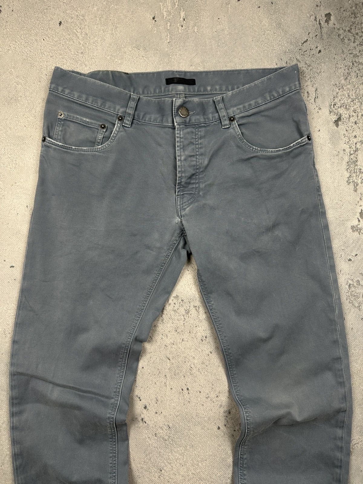 Prada Prada Milano Slim Fit Grey Denim Jeans Italy Lux y2k Pants Size US 32 / EU 48 - 5 Thumbnail