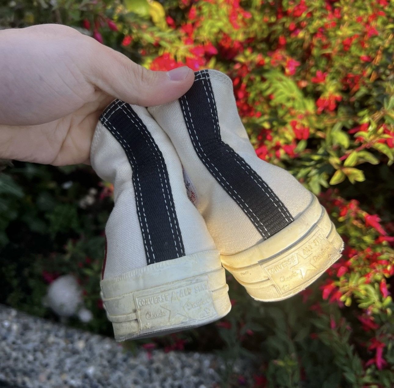 Comme des Garcons Converse Chuck Taylor All Star High x Comme des Garcons Size US 6 / IT 36 - 7 Thumbnail