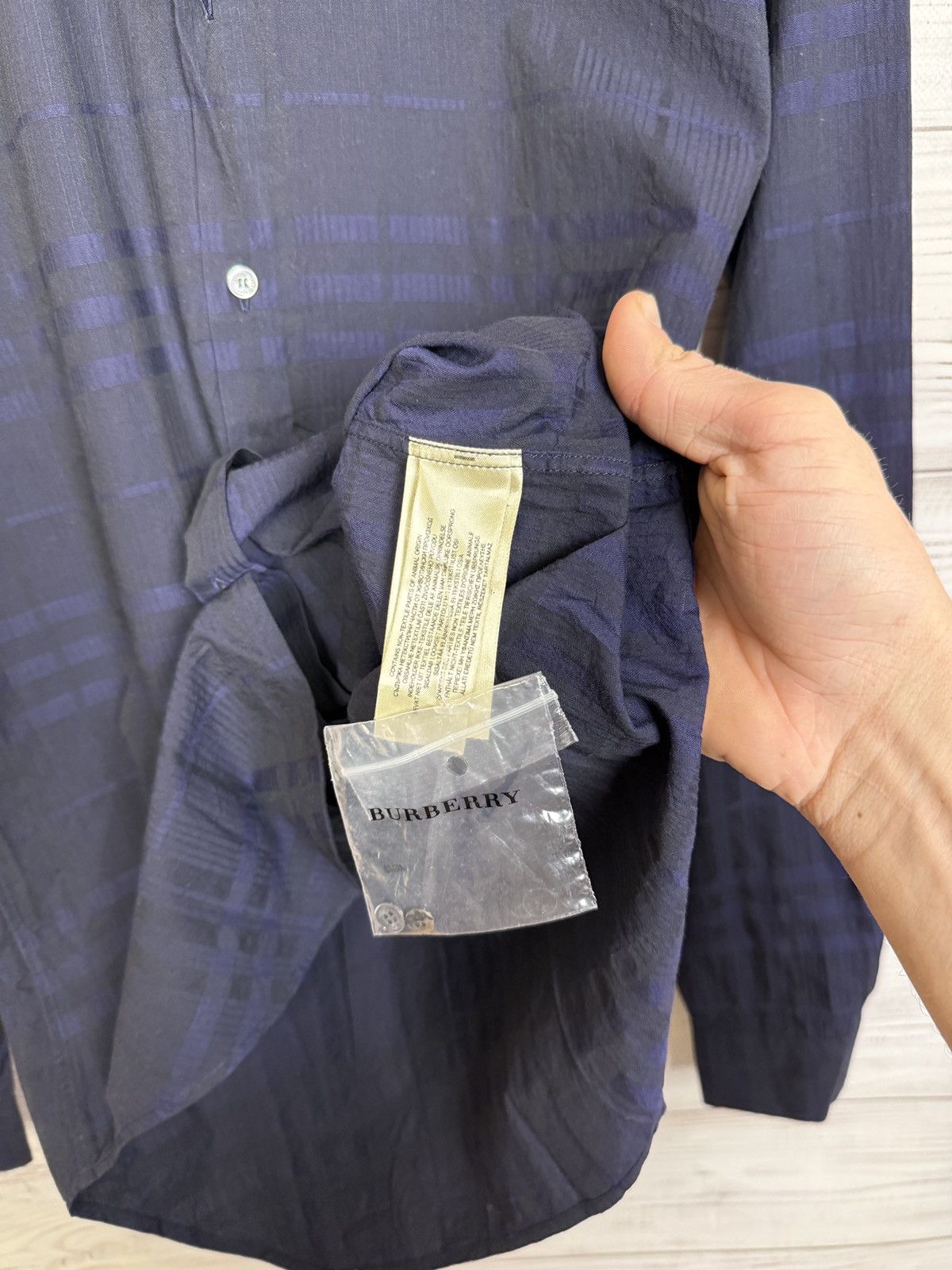 Burberry Burberry Shirt Nova Check Monogram Size US S / EU 44-46 / 1 - 7 Thumbnail