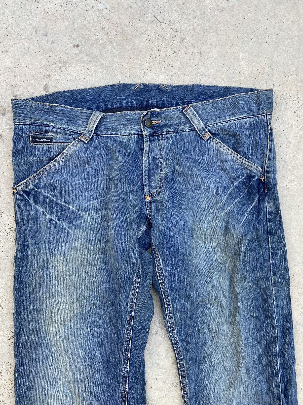 Dolce & Gabbana D&G jeans distressed Dolce Gabbana Size US 38 / EU 54 - 2 Thumbnail