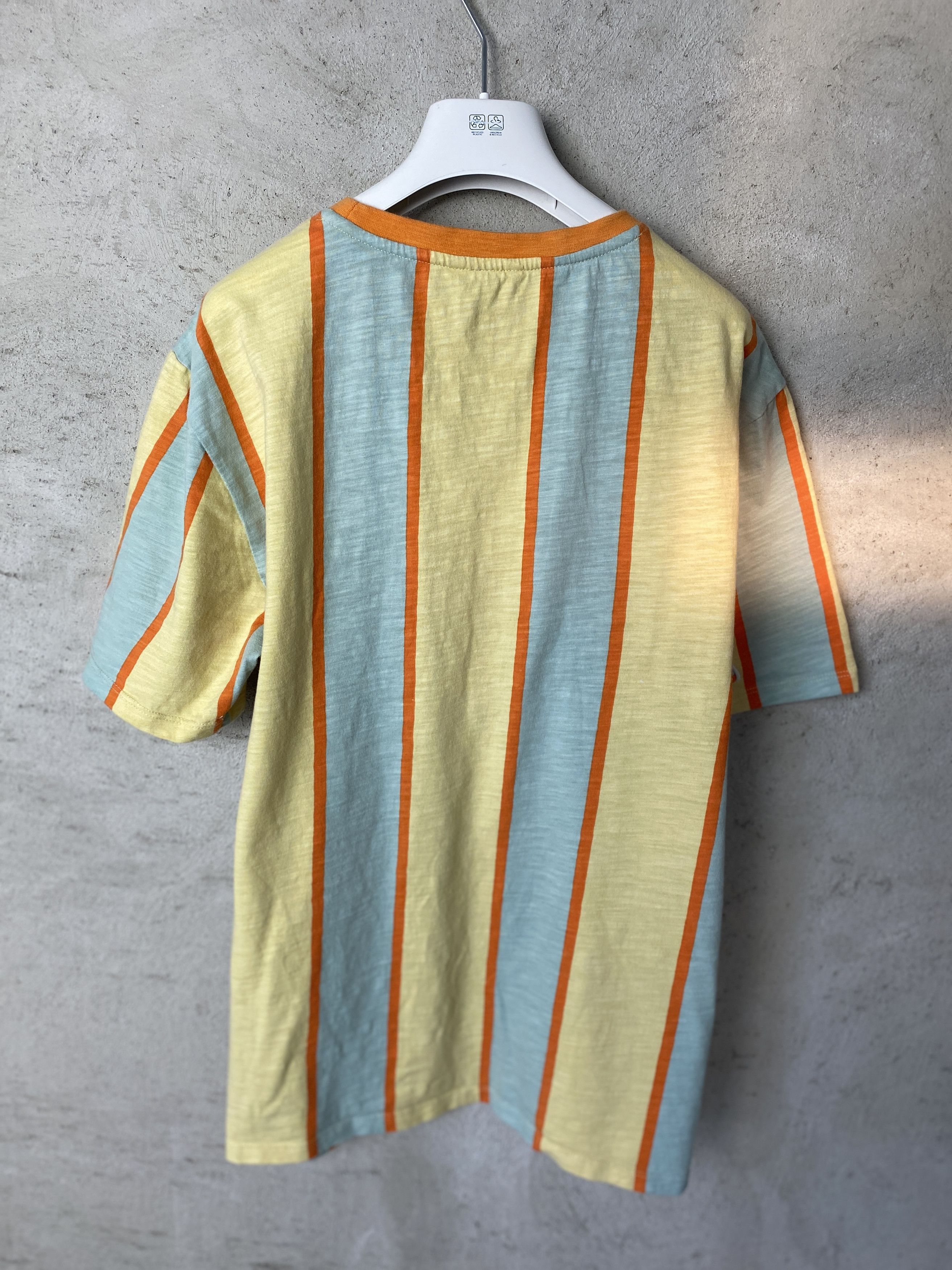 A$AP Rocky ASAP Rocky x Guess striped t-shirt tee big logo Size US S / EU 44-46 / 1 - 5 Thumbnail