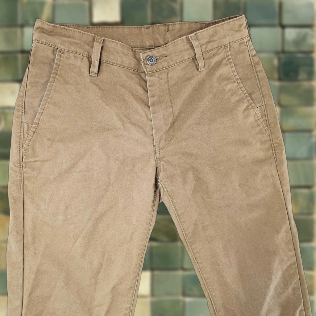 Levi's Levis 511 Slim Commuter Jeans Mens 30x29 Khaki Reflective Cycling Size US 30 / EU 46 - 1 Thumbnail