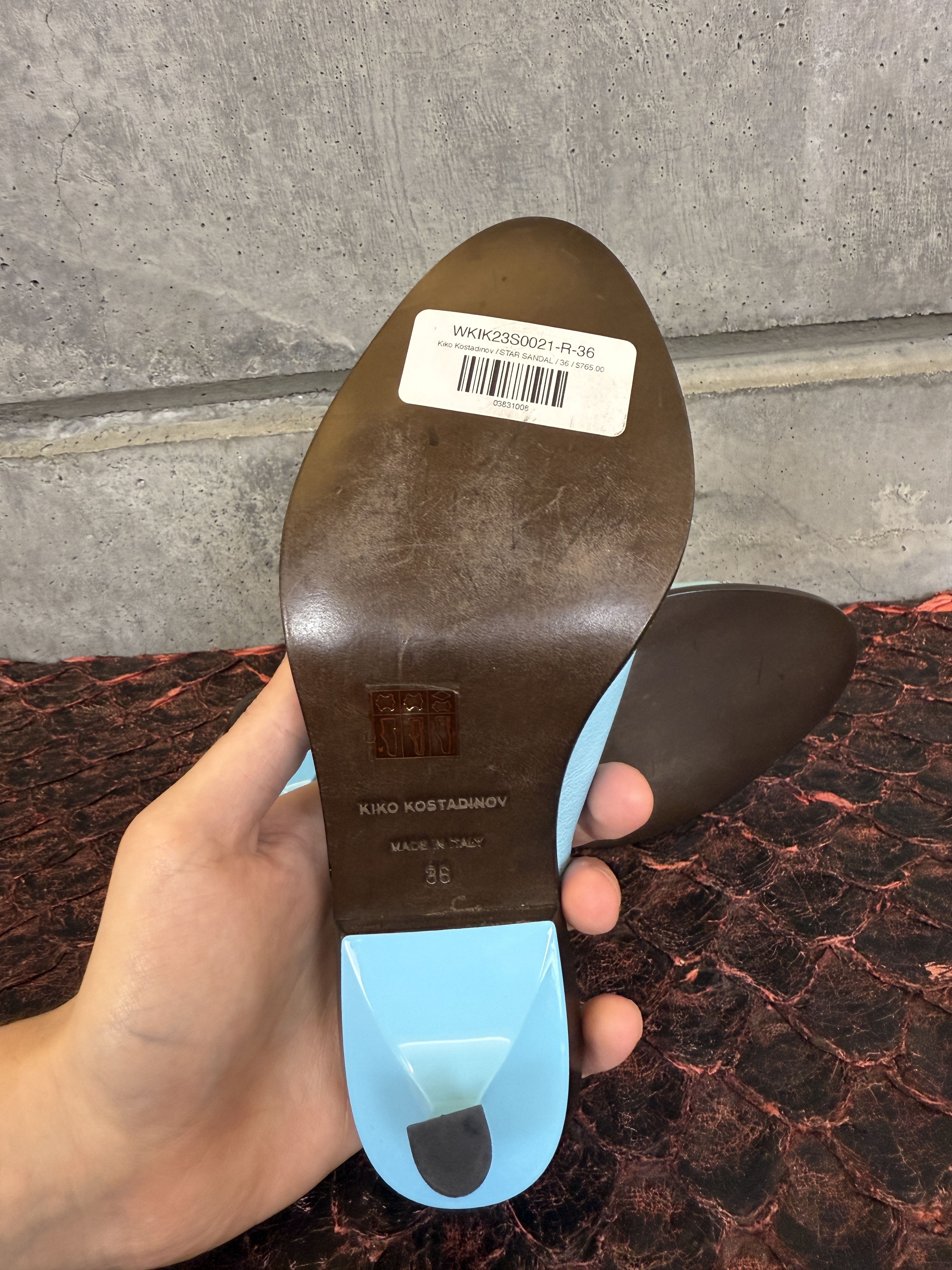 Kiko Kostadinov $765 Kiko Kostadinov Star Sandals Size US 6 / IT 36 - 17 Thumbnail