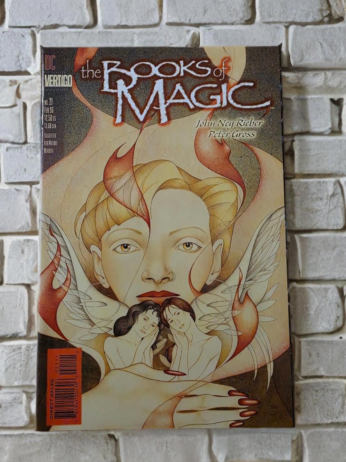 Other The Books of Magic Comic Book Issue #21 C Size ONE SIZE - 1 Thumbnail