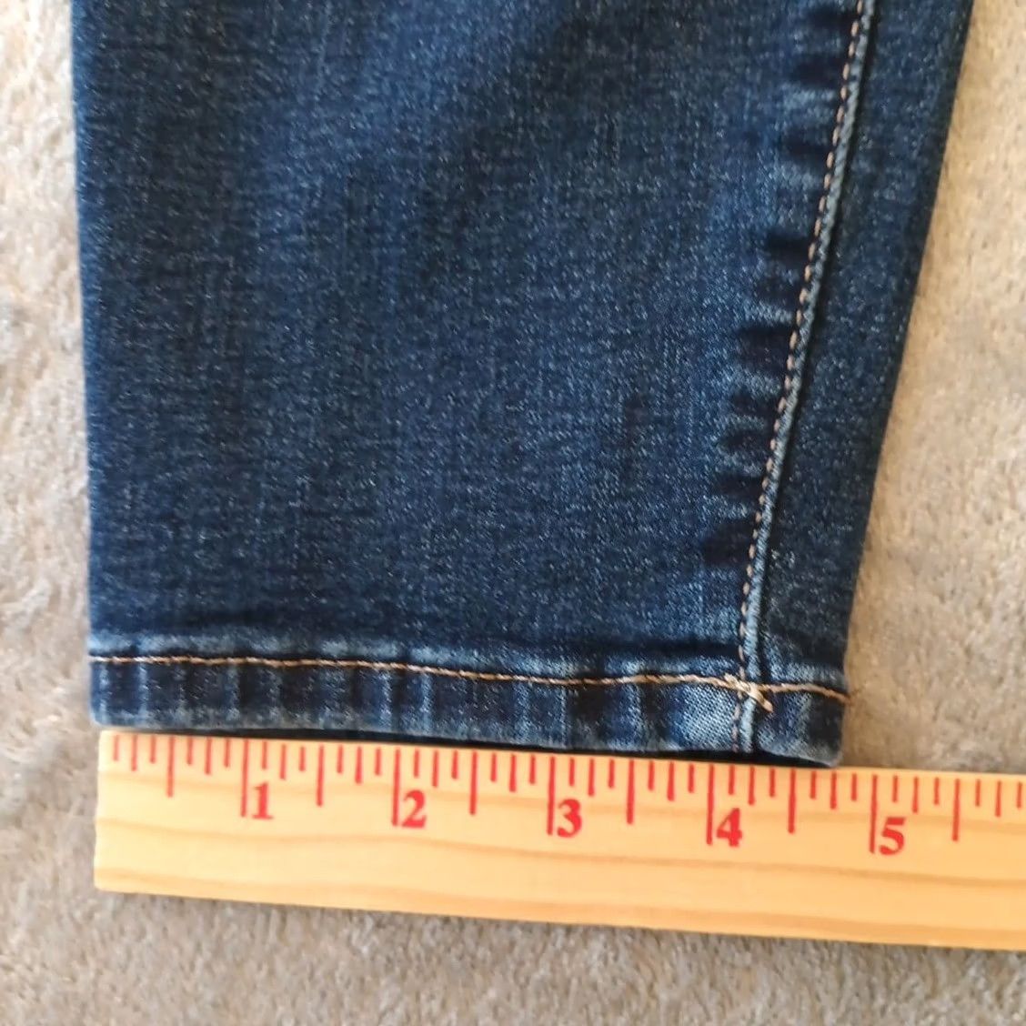 Lucky Brand Lucky Brand Skinny Ava Jeans - Womens Size 6/28 Blue Dark Wash 26x26 Mid Rise - Vintage - No Size 28" / US 6 / IT 42 - 6 Thumbnail