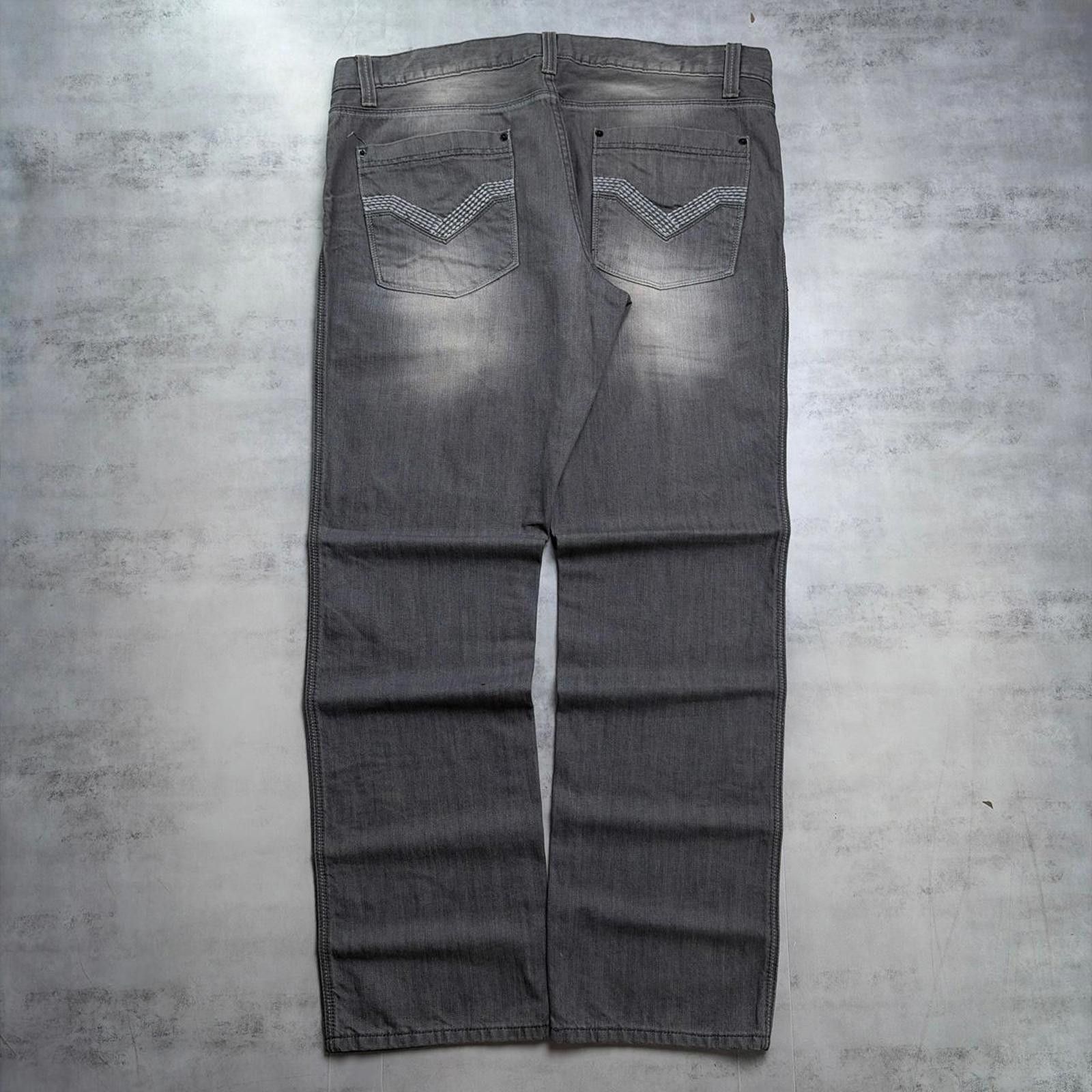 Other Y2K Grey American Rag Grunge Faded Baggy Denim Jeans Size US 38 / EU 54 - 1 Thumbnail