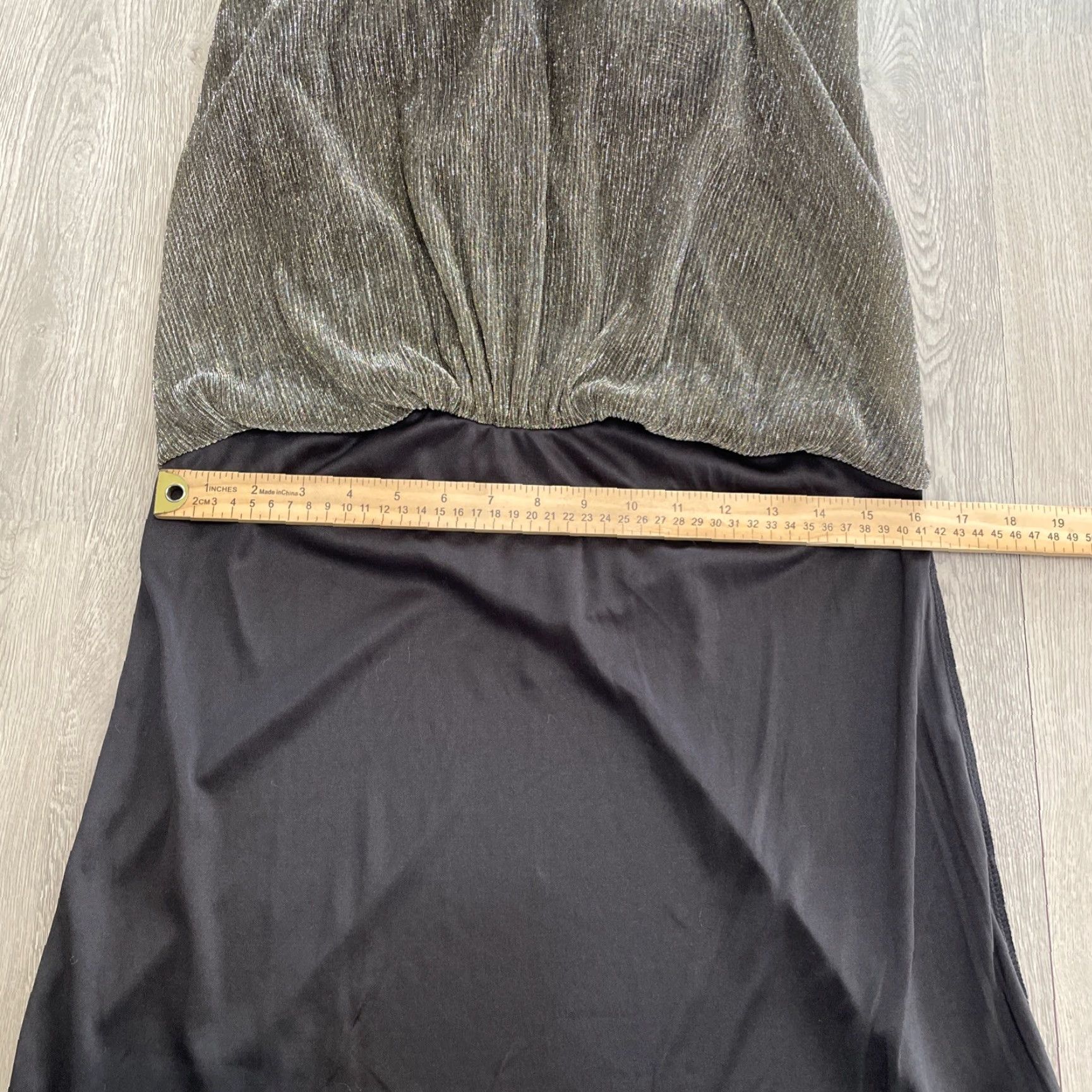 Vintage VINTAGE Paper Crane Metallic Mini Dress Size Medium Gold Sleeveless Womens Size M / US 6-8 / IT 42-44 - 5 Thumbnail