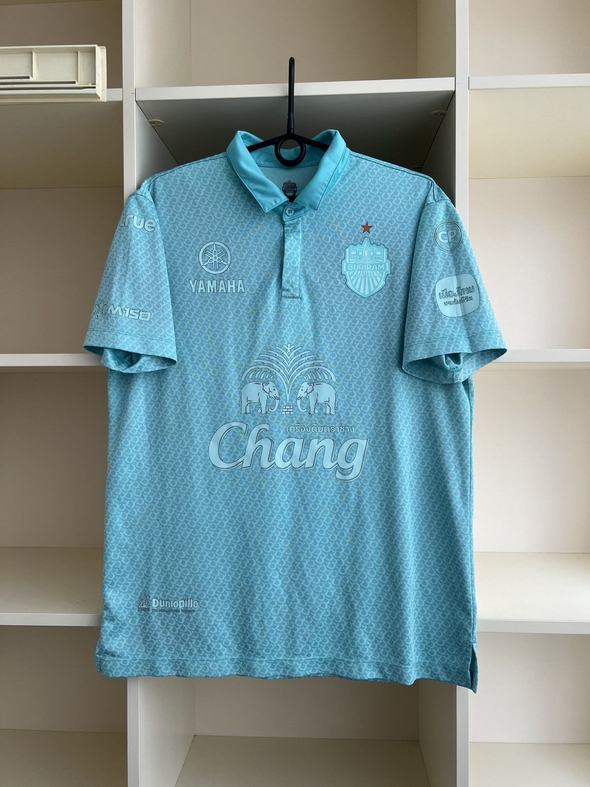 Yamaha Buriram United FC Jersey Thai League Football Soccer Yamaha Size US L / EU 52-54 / 3 - 1 Thumbnail