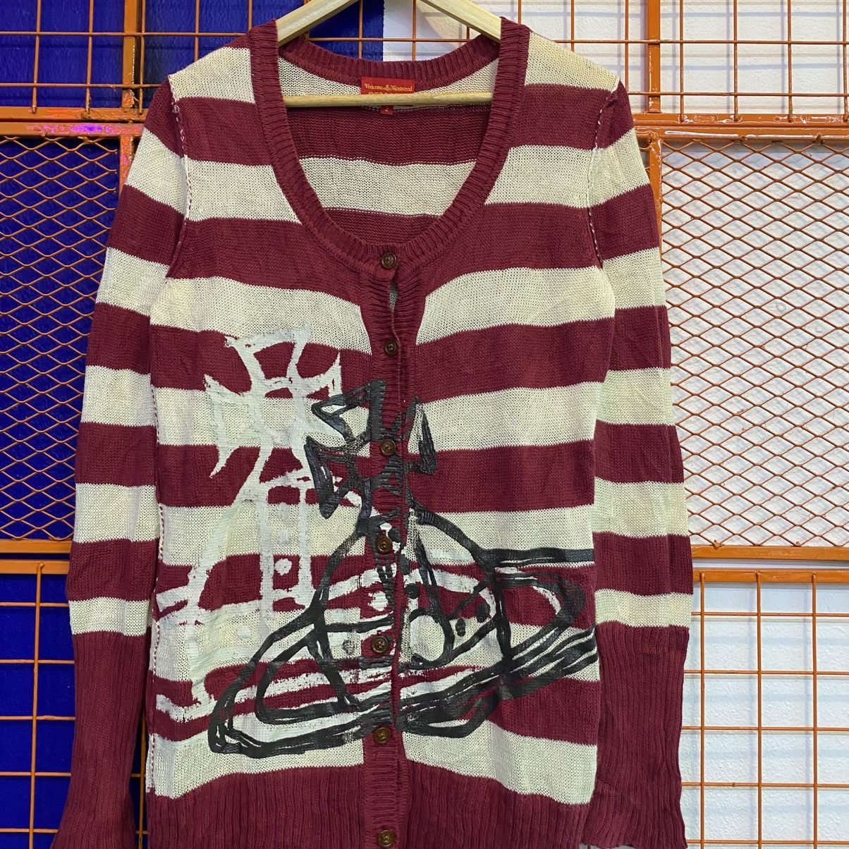 Vivienne Westwood Vintage Vivienne Westwood Cardigan Knitwear Rare Design❗️ Size S / US 4 / IT 40 - 2 Thumbnail