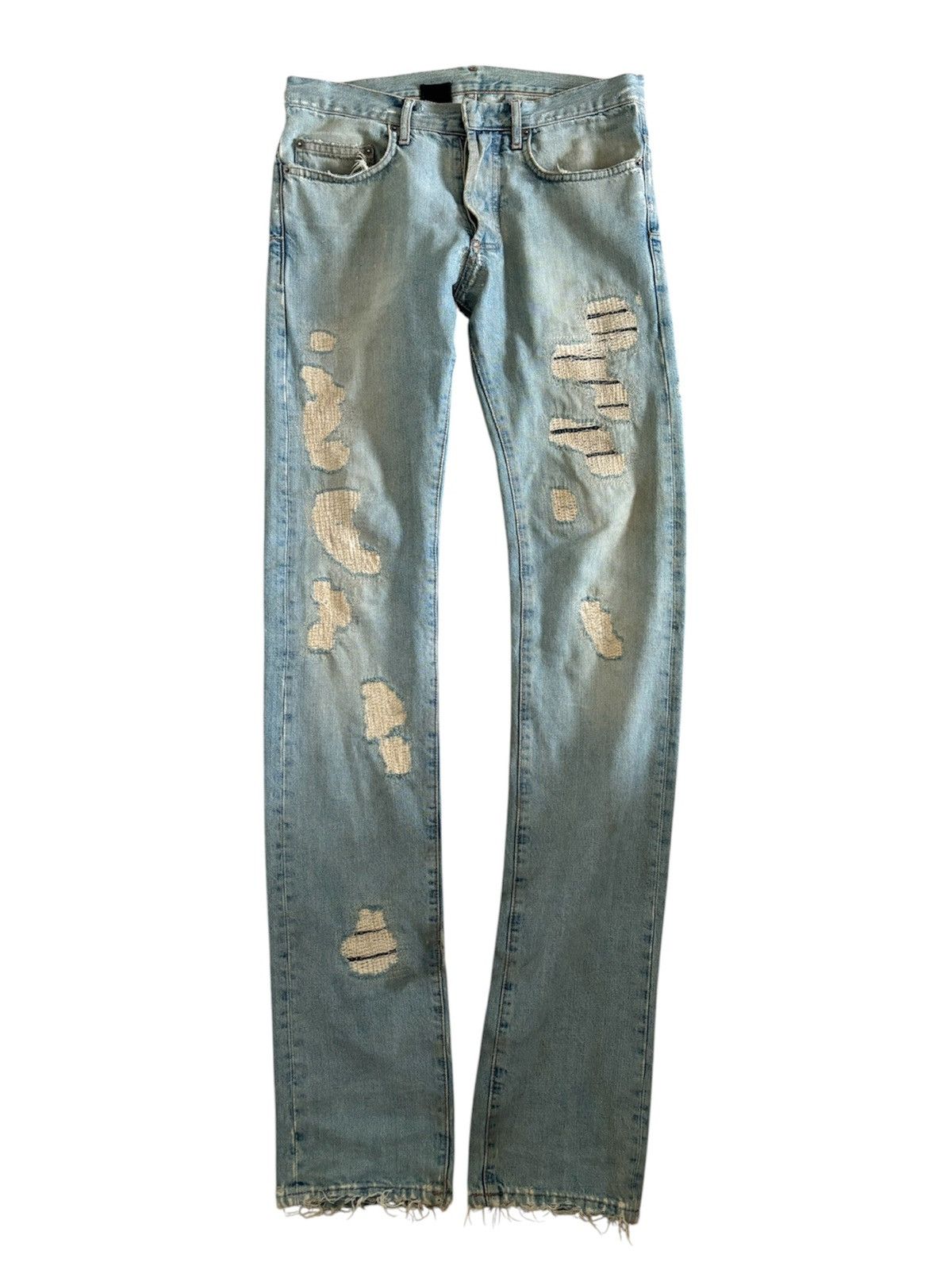 Dior × Hedi Slimane Dior Homme SS06 Crash Denim | Grailed