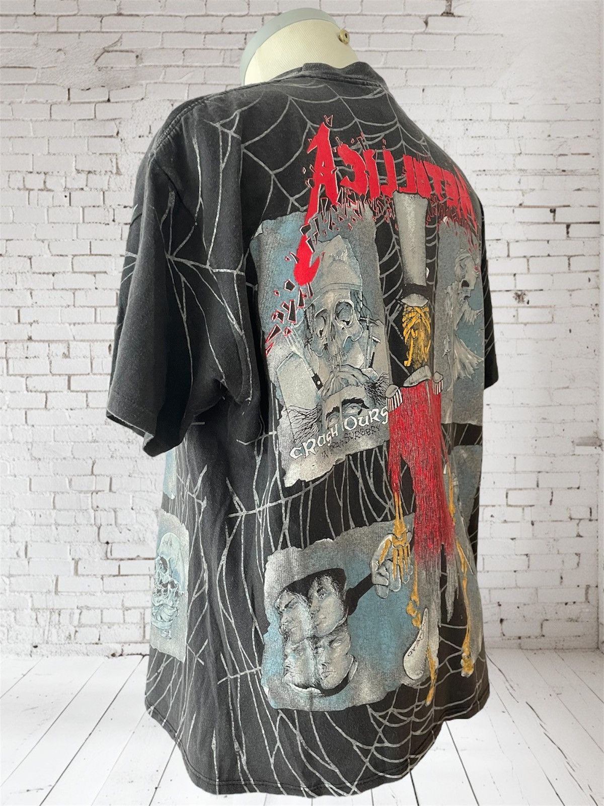 Brockum Vintage Metallica Ringmaster 1992 T-Shirt, Brockum Tag 2 Size US XL / EU 56 / 4 - 8 Thumbnail