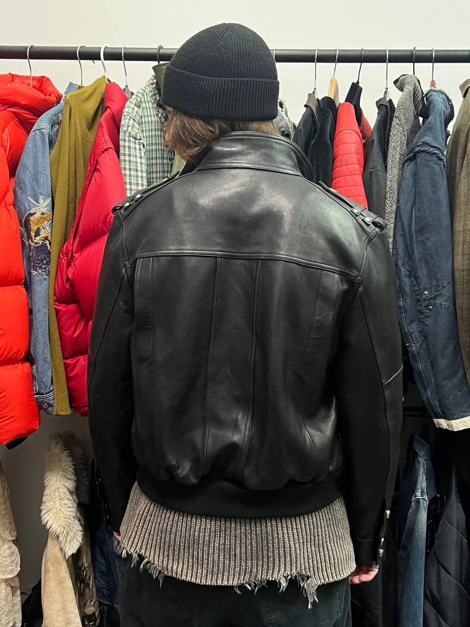 Balmain RRP 2875€ Balmain SS24 Iconic Leather Jacket in Black Size US L / EU 52-54 / 3 - 3 Thumbnail