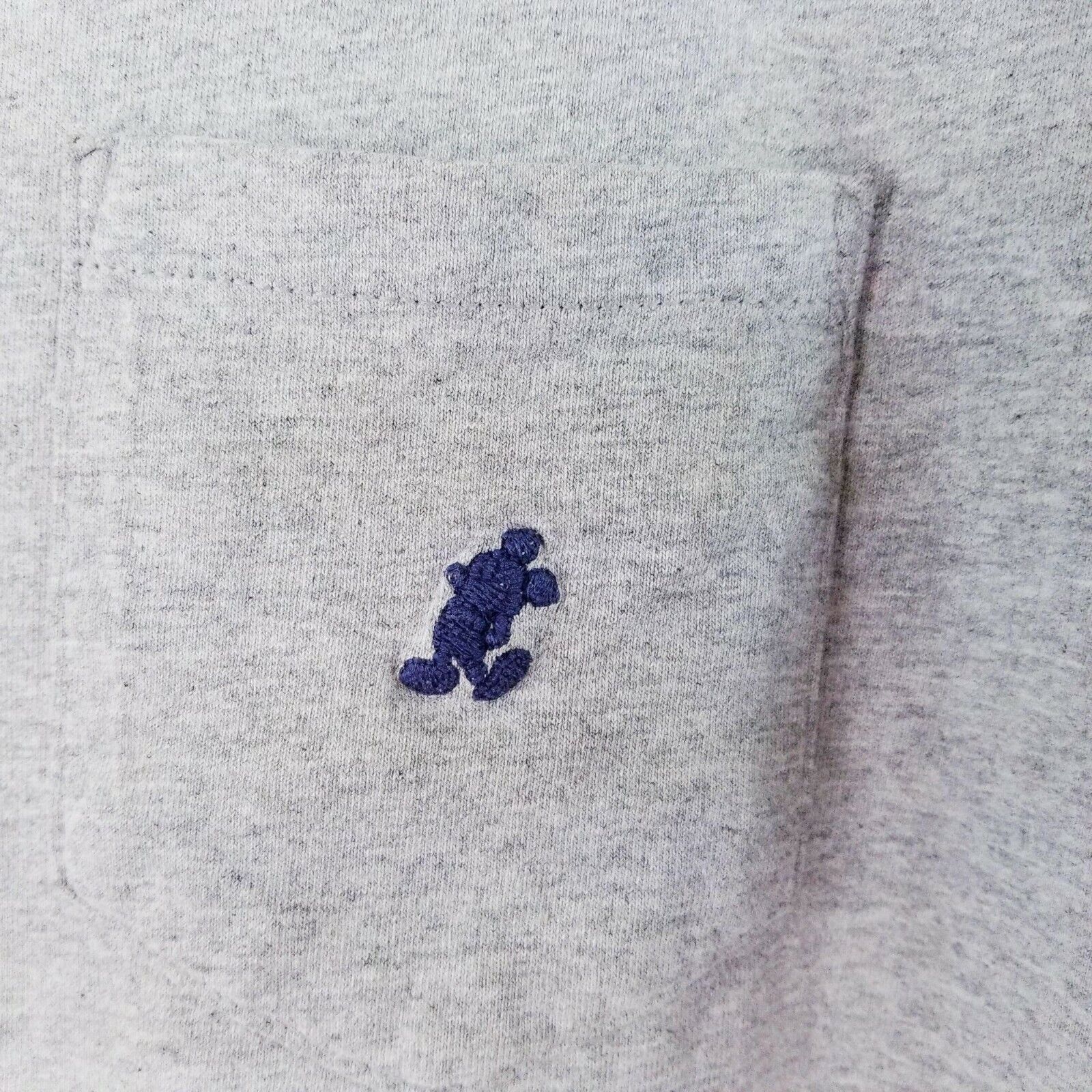 Disney Walt Disney World Embroidered Mickey Mouse T Shirt Mens M Size US M / EU 48-50 / 2 - 4 Thumbnail