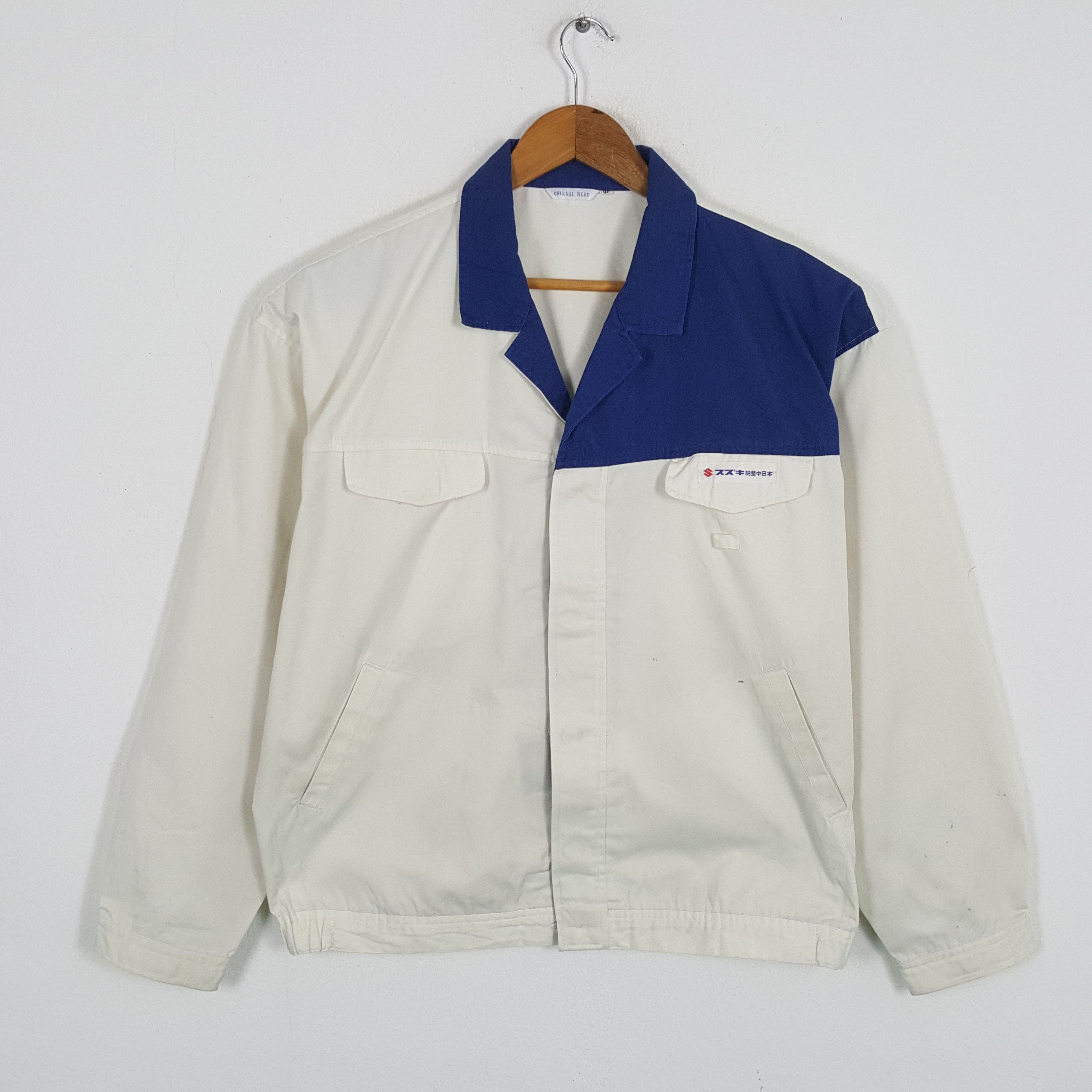 Vintage Vintage SUZUKI Japanese Motorsports Racing Jacket Size US XL / EU 56 / 4 - 1 Thumbnail