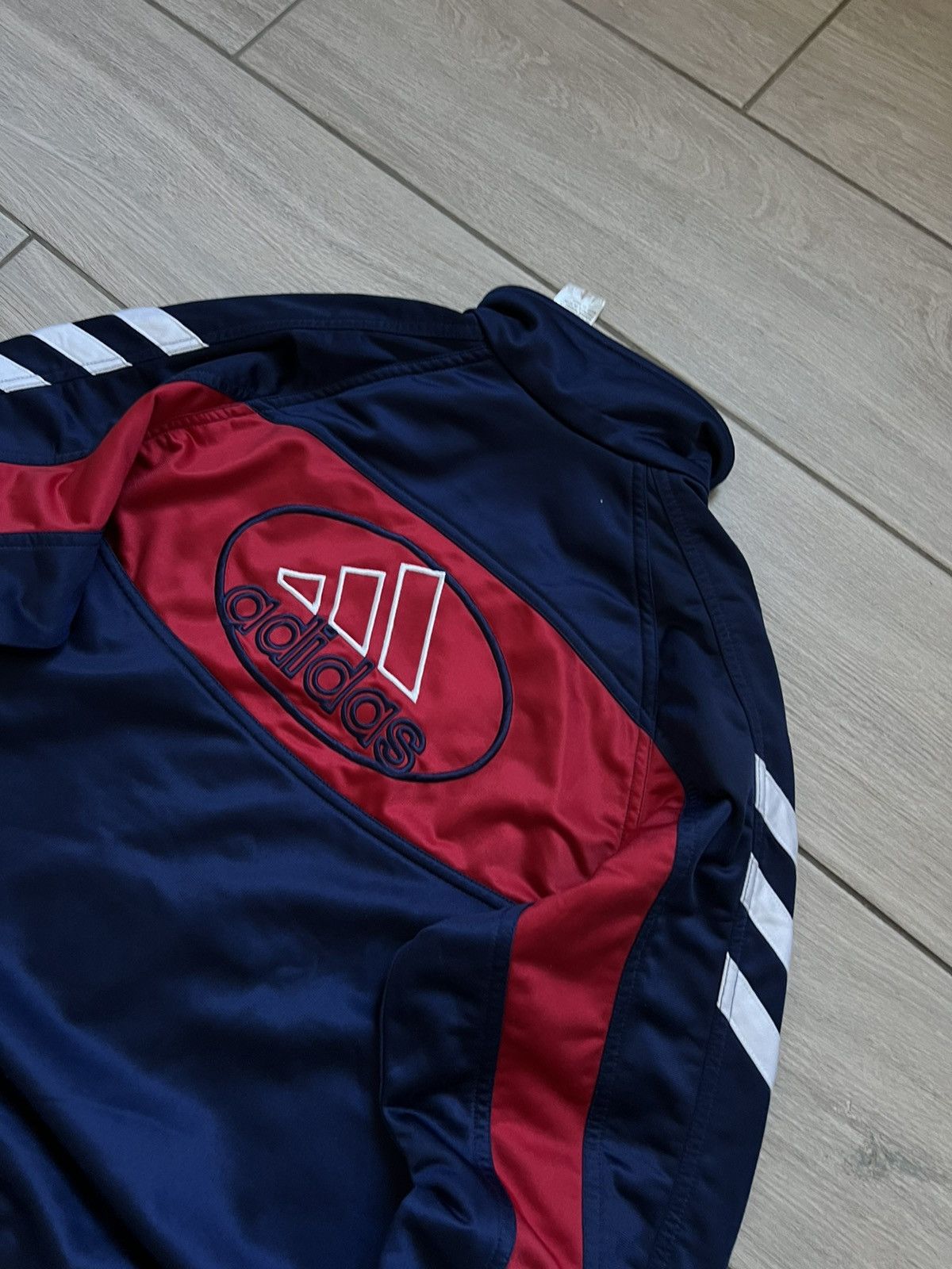 Adidas Vintage 90s Adidas Zip Up Olympics Jacket Logo Size US S / EU 44-46 / 1 - 10 Thumbnail