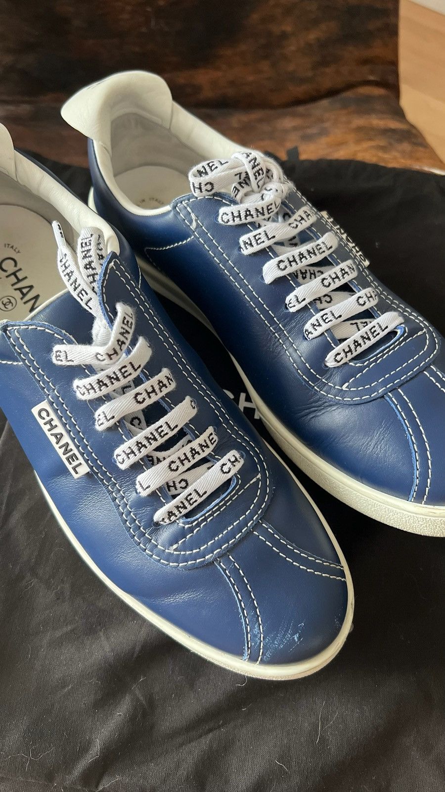 Chanel Chanel blue weekender sneakers Size US 9 / EU 42 - 4 Thumbnail