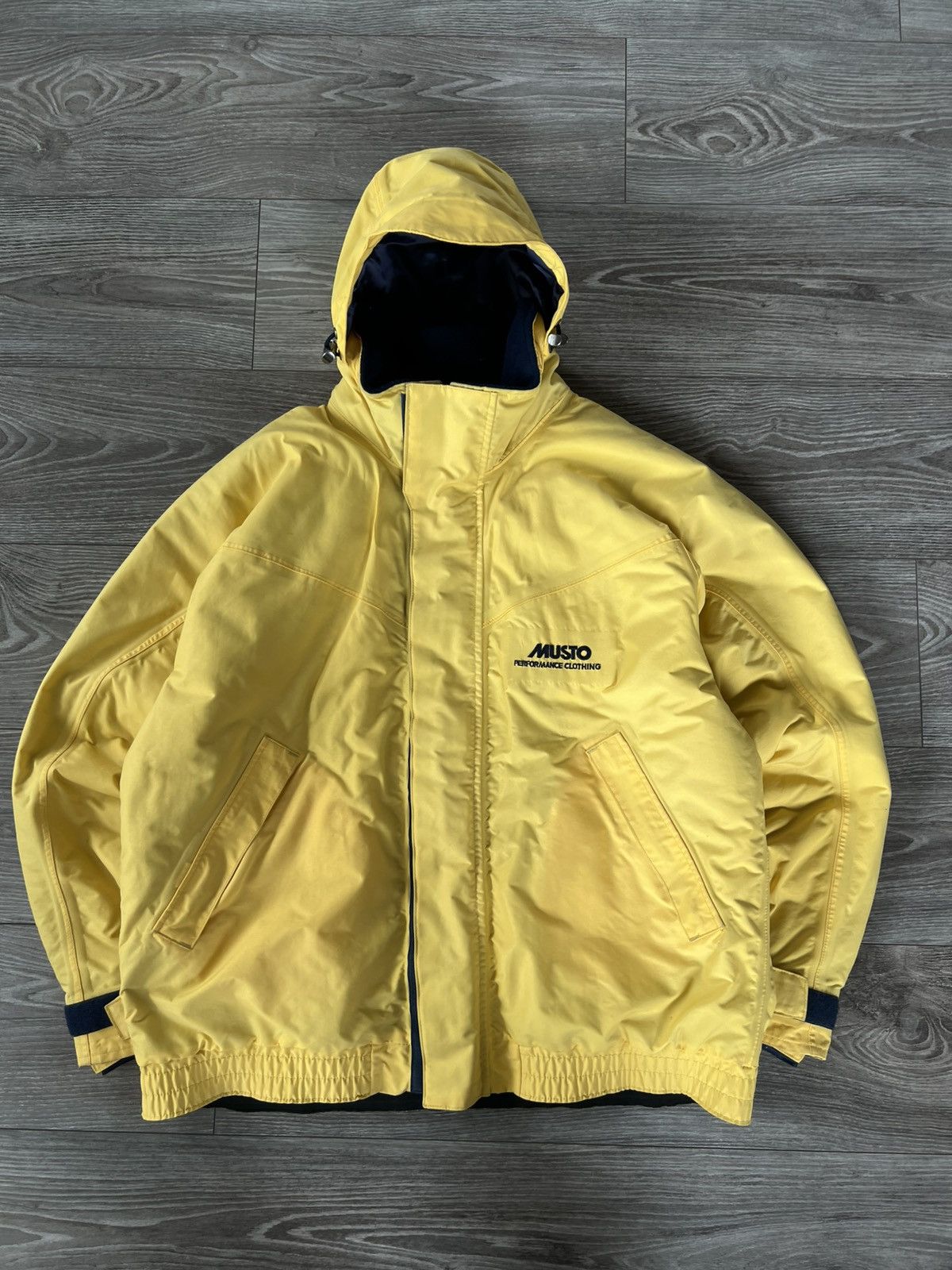 Musto Vintage Musto Y2k Regular Waterproof Yachting Jacket Size US XL / EU 56 / 4 - 4 Thumbnail