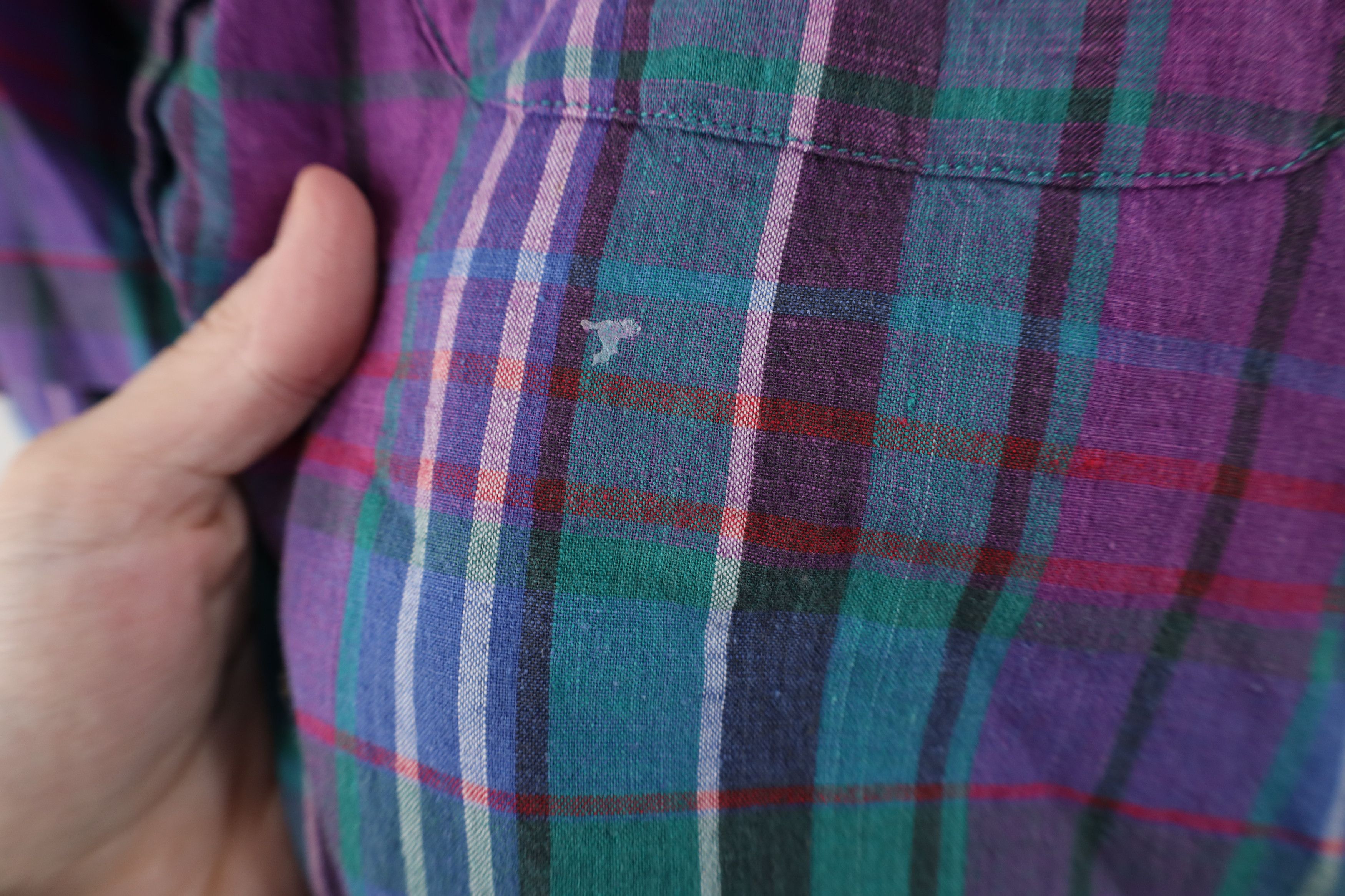 Vintage Vintage 90s Streetwear Plaid Short Sleeve Button Down Shirt Size US M / EU 48-50 / 2 - 6 Thumbnail