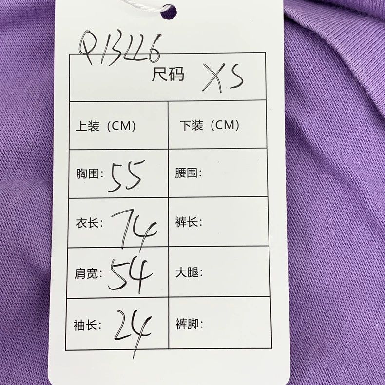 Balenciaga Balenciaga Purple logo print crew neck short sleeve T-shir Size US XS / EU 42 / 0 - 9 Thumbnail