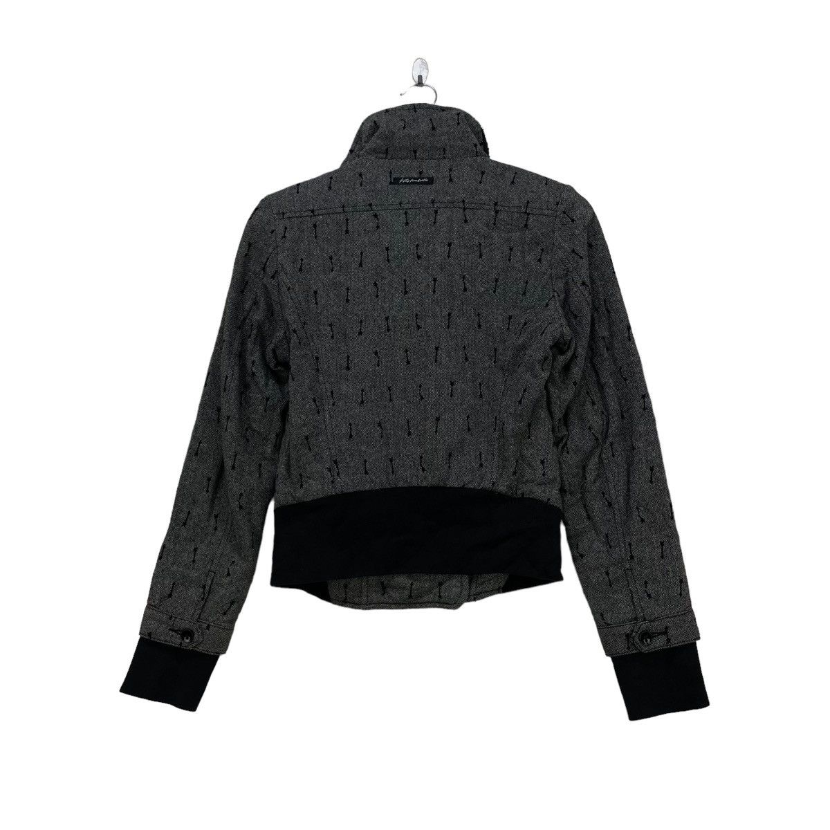Angel Blue × Japanese Brand × X-Girl Japanese Brand Fiftyfive Monogram Arrow Jacket Size XS / US 0-2 / IT 36-38 - 2 Thumbnail