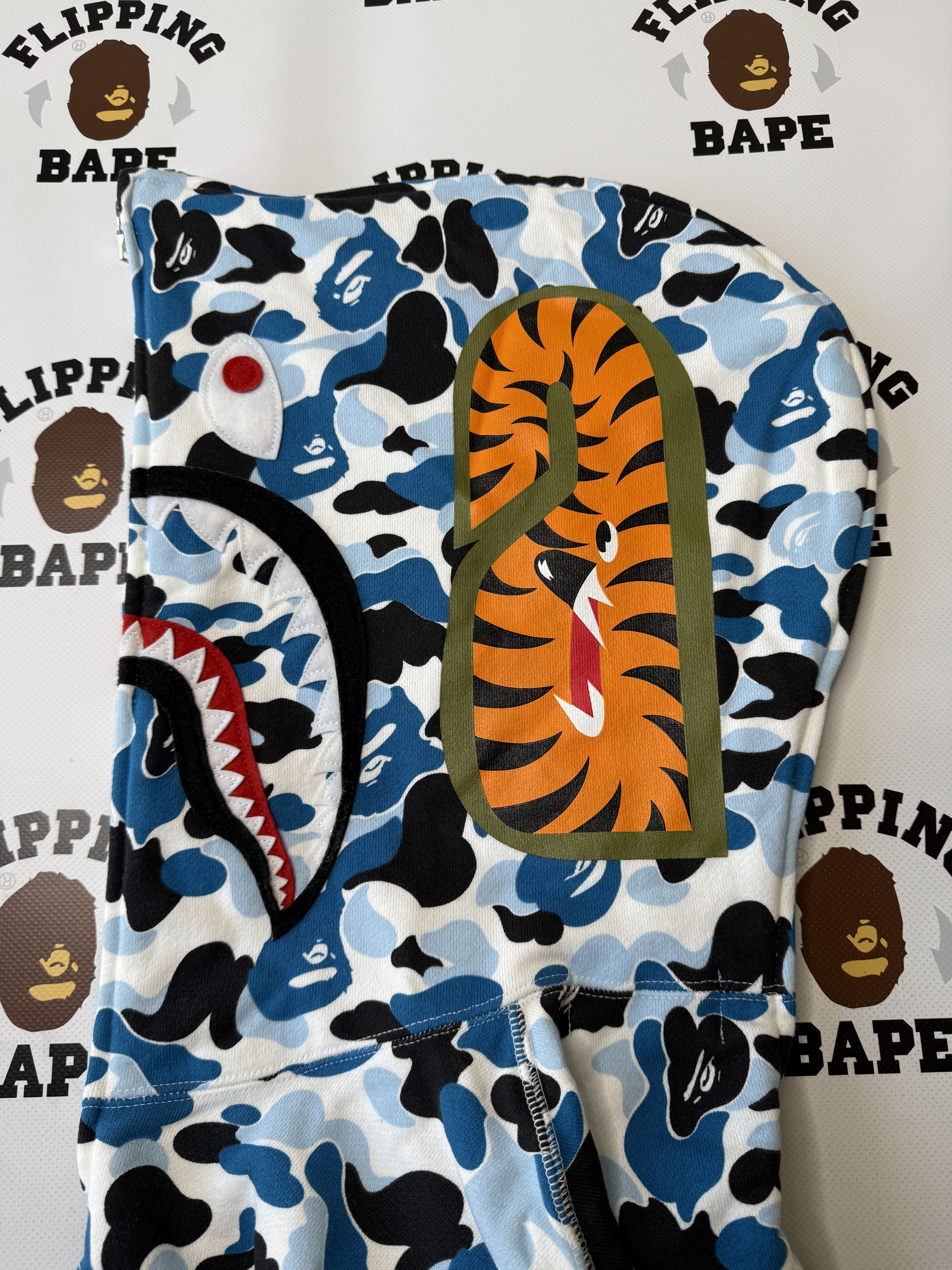 Bape BAPE SHENYANG SEPARATE SHARK FULL ZIP HOODIE Size US M / EU 48-50 / 2 - 6 Thumbnail