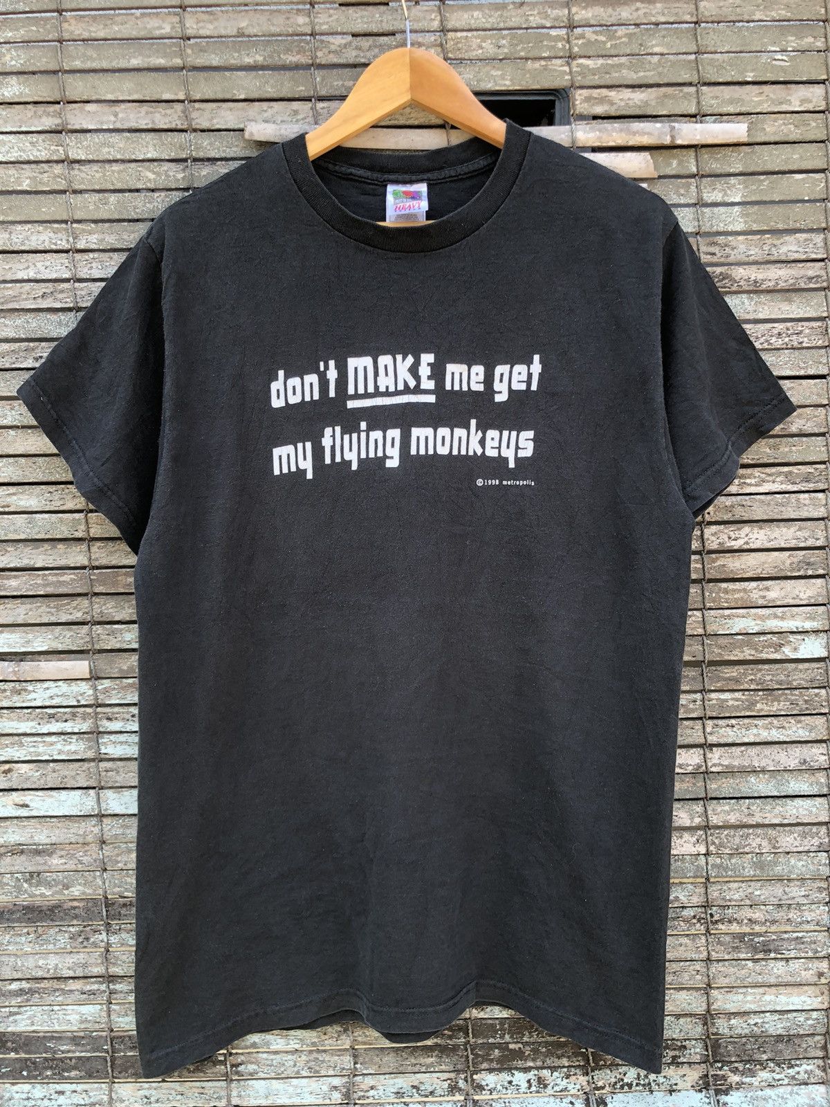 Vintage Vintage 90s Wizard Of Oz Sci Fi Film 1998 Metropolis Tee Size US L / EU 52-54 / 3 - 1 Thumbnail