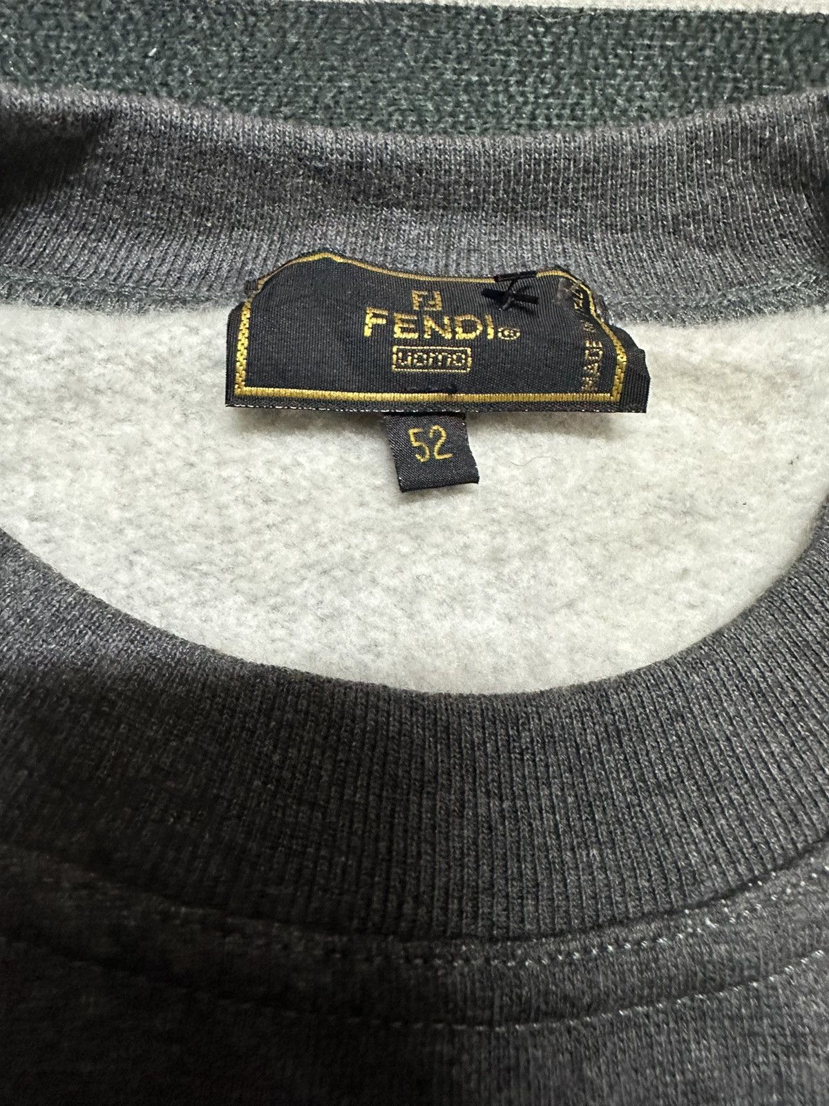 Fendi Fendi uomo sweatshirt Size US L / EU 52-54 / 3 - 3 Thumbnail