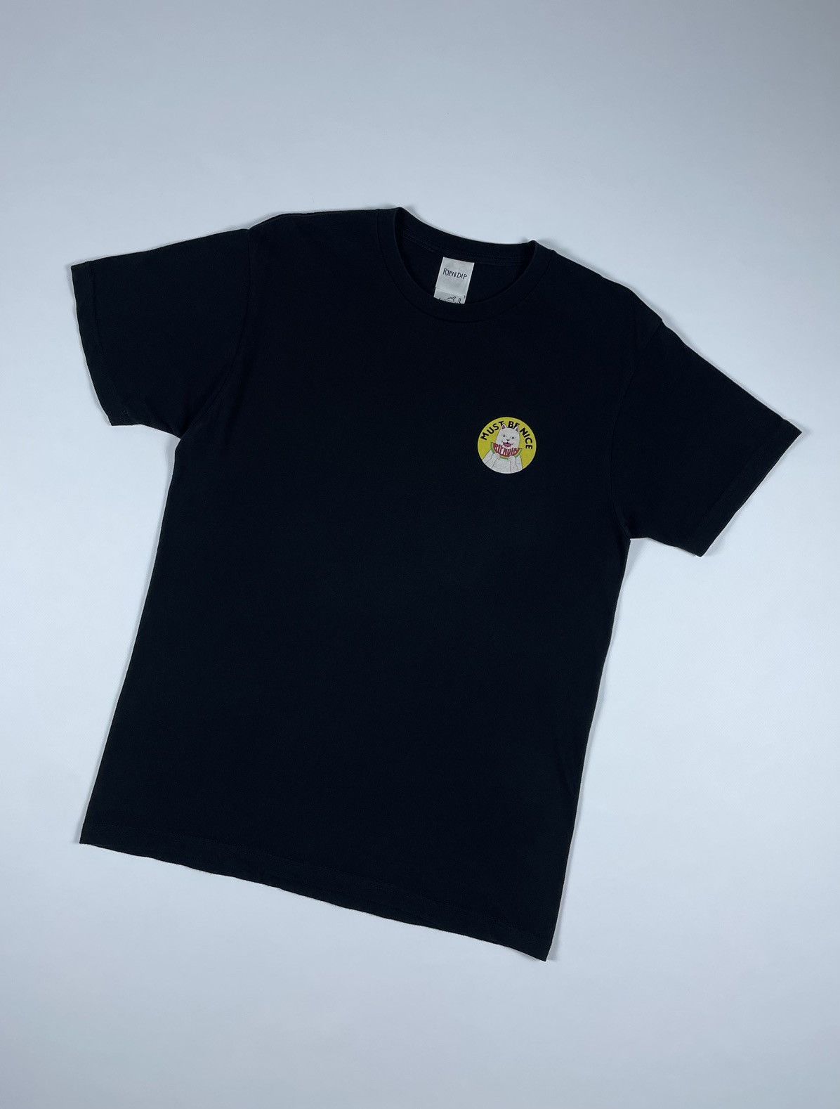 RIPNDIP RIPNDIP Cat graphic big logo T-shirt Size US M / EU 48-50 / 2 - 3 Thumbnail