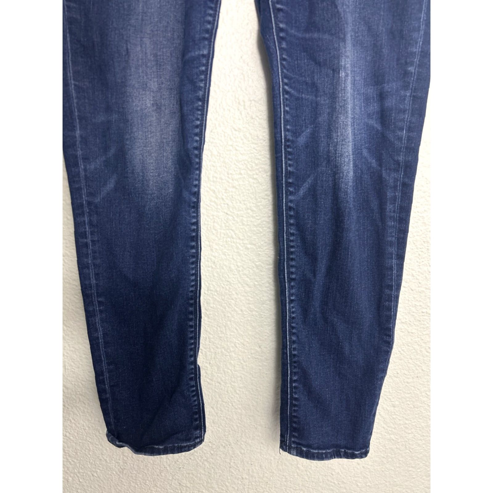 Lucky Brand Lucky Brand Jeans Women's 12/31 Brooke Legging Dark Blue Skinny Regular 29in Inseam Pockets Size 34" / US 12 / IT 48 - 2 Thumbnail