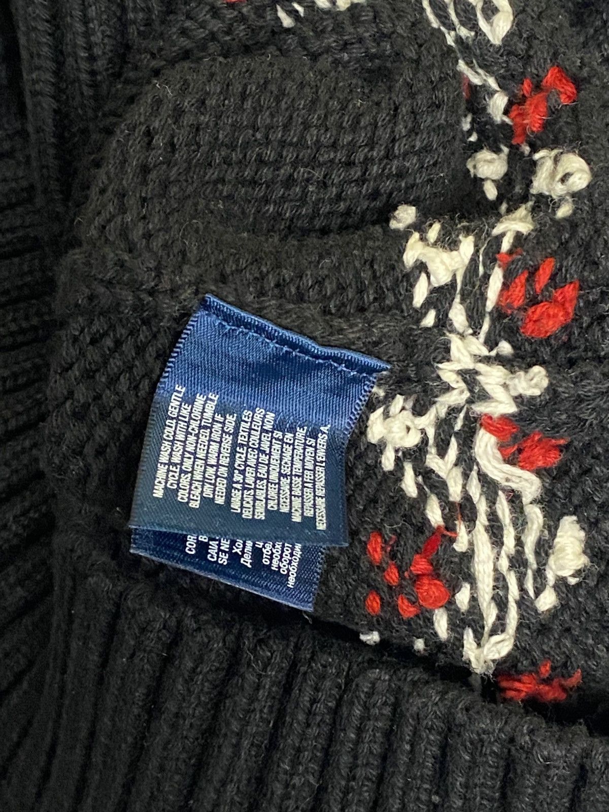 Polo Ralph Lauren Polo Ralph Lauren Vintage Very Rare Snowflake Cotton Sweater Size US M / EU 48-50 / 2 - 4 Thumbnail